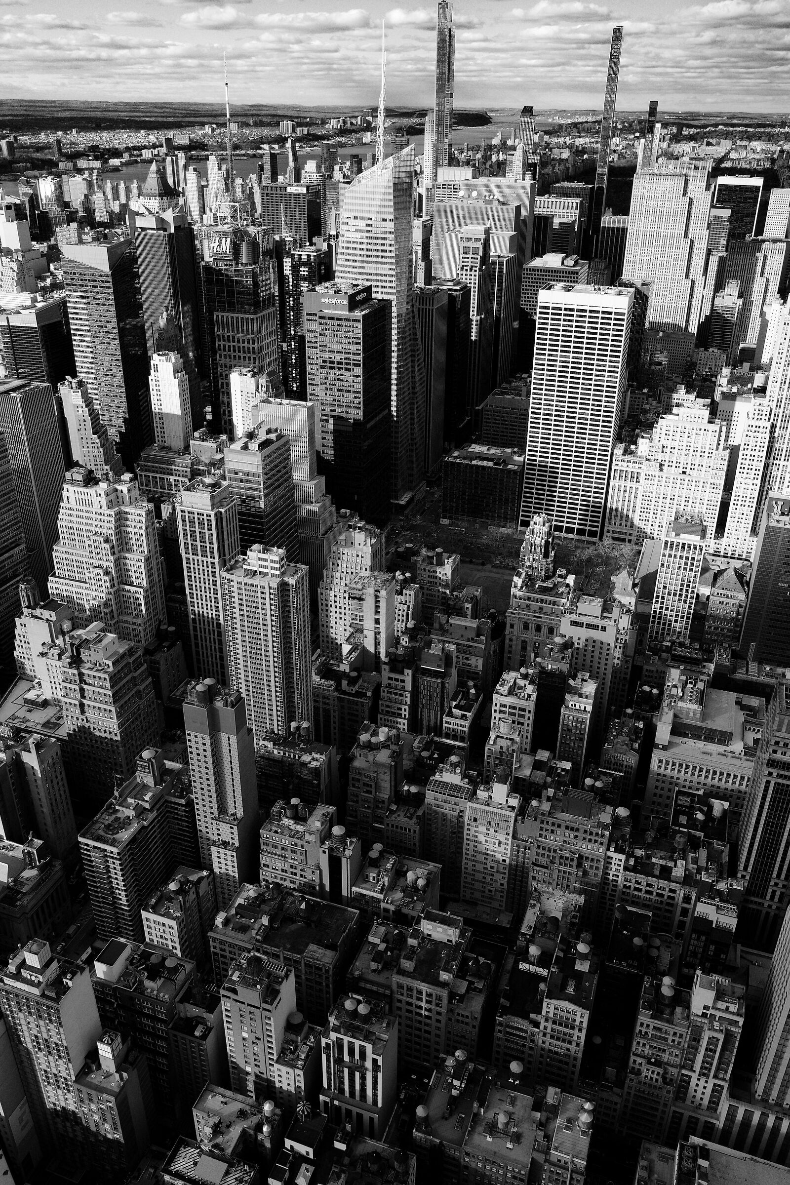 On the roof of New York