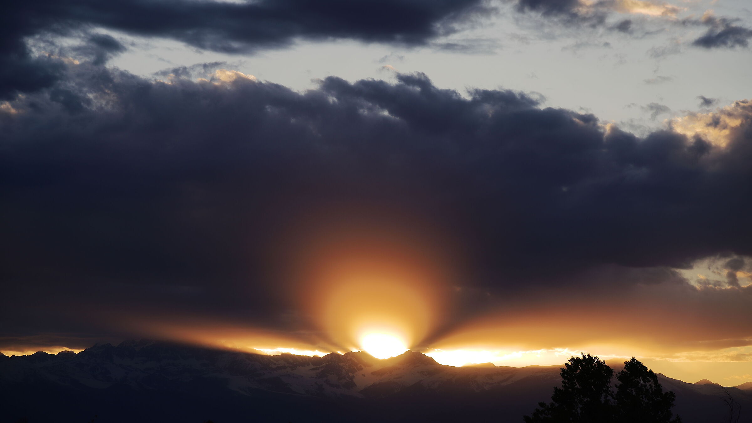 Monviso al calar del sole