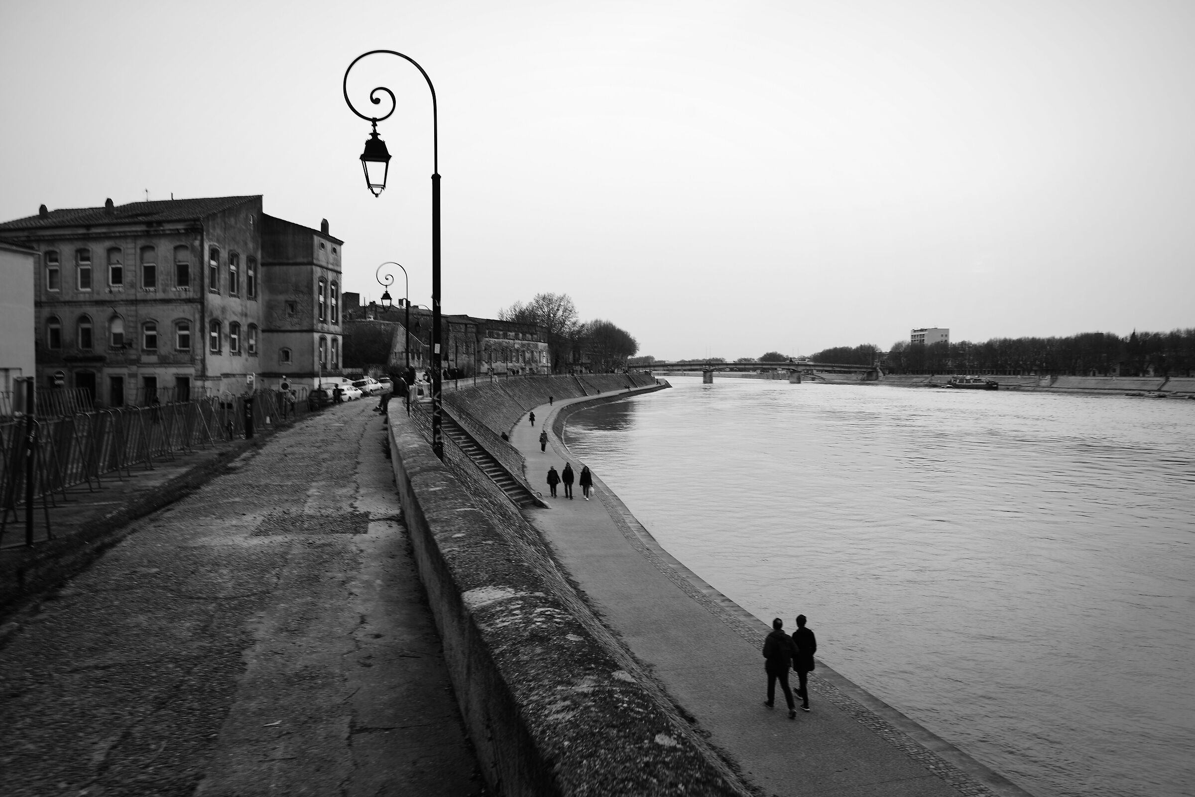 the Rhône in Arles