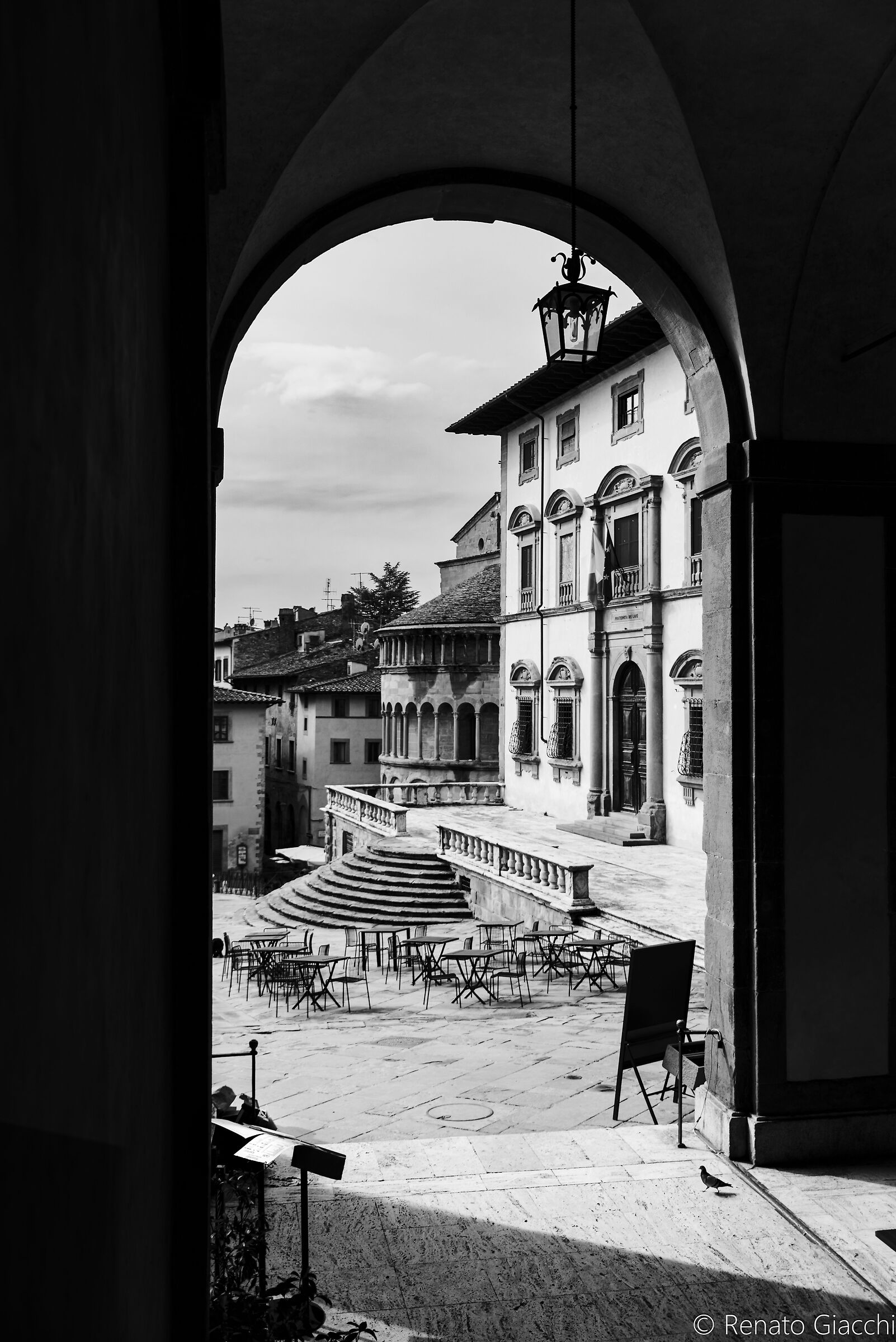 Scorcio verso il Palazzo della Fraternita