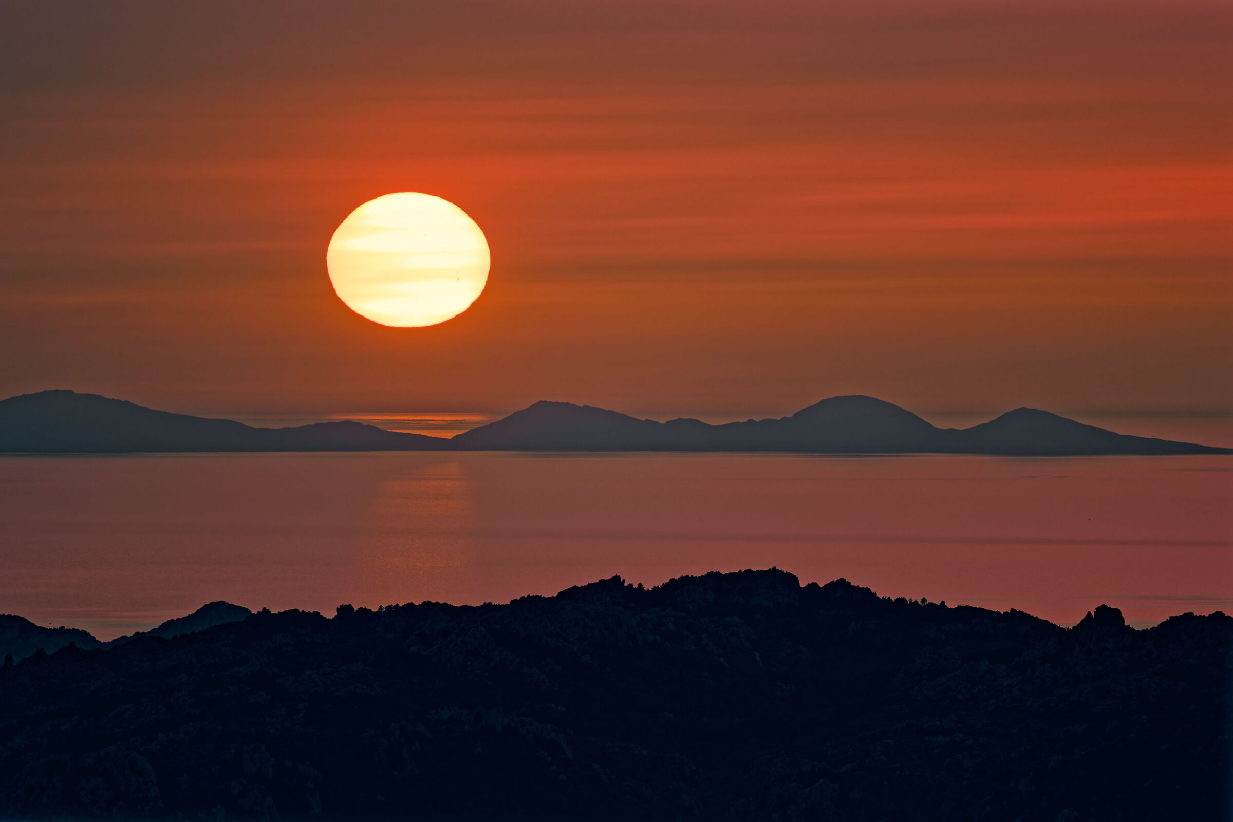 Tramonto su Asinara