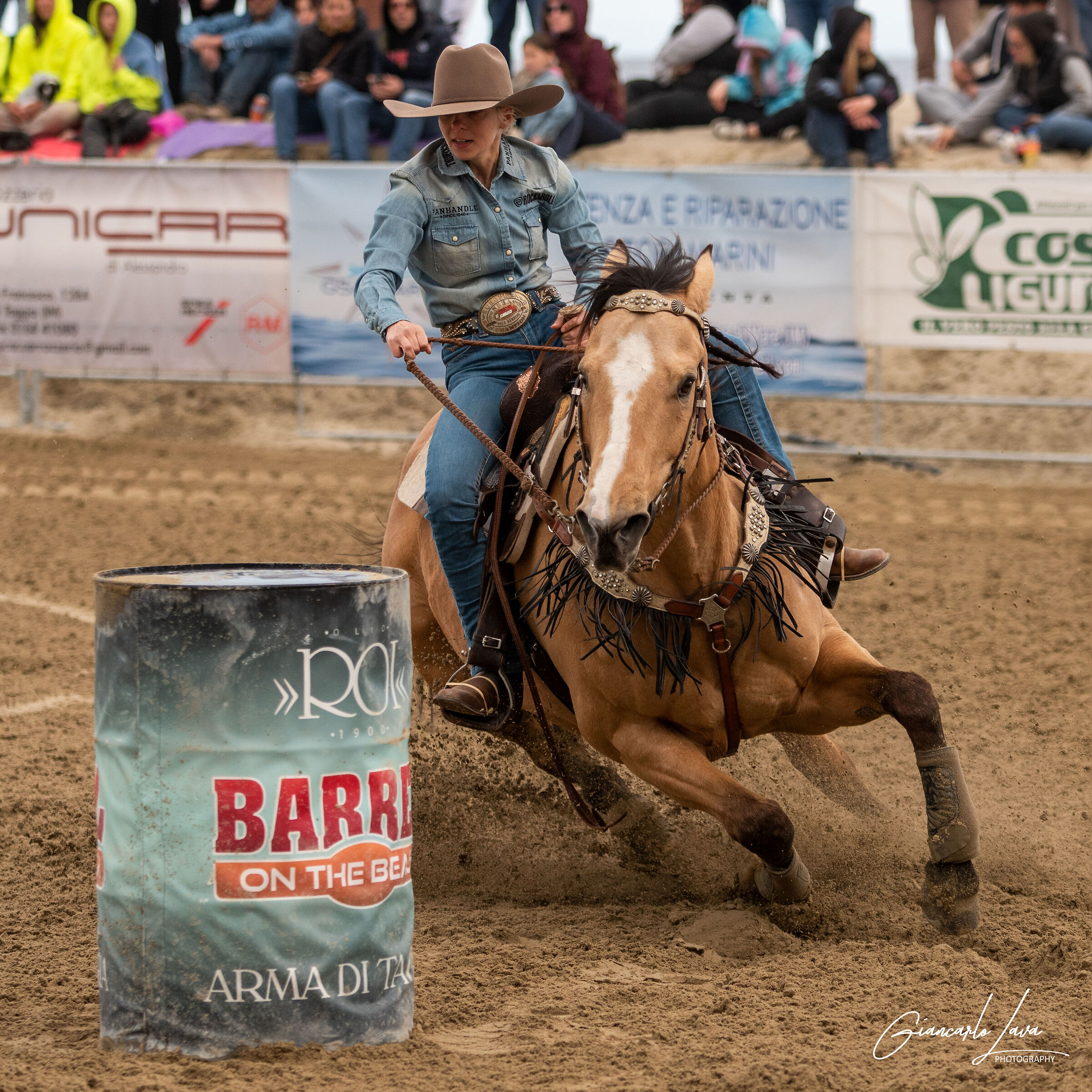Barrel on the beach 2024