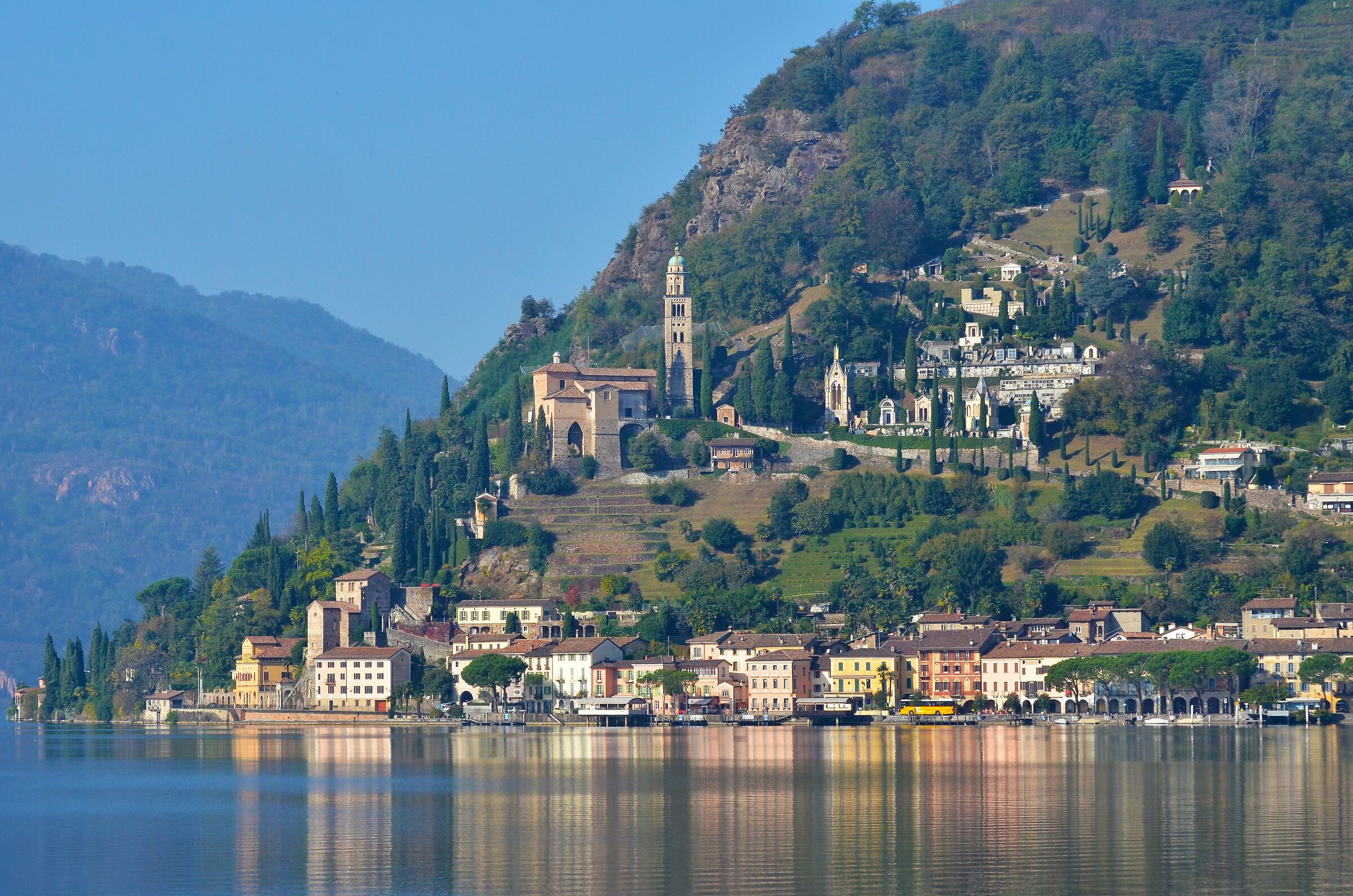 Morcote Lake Lugano