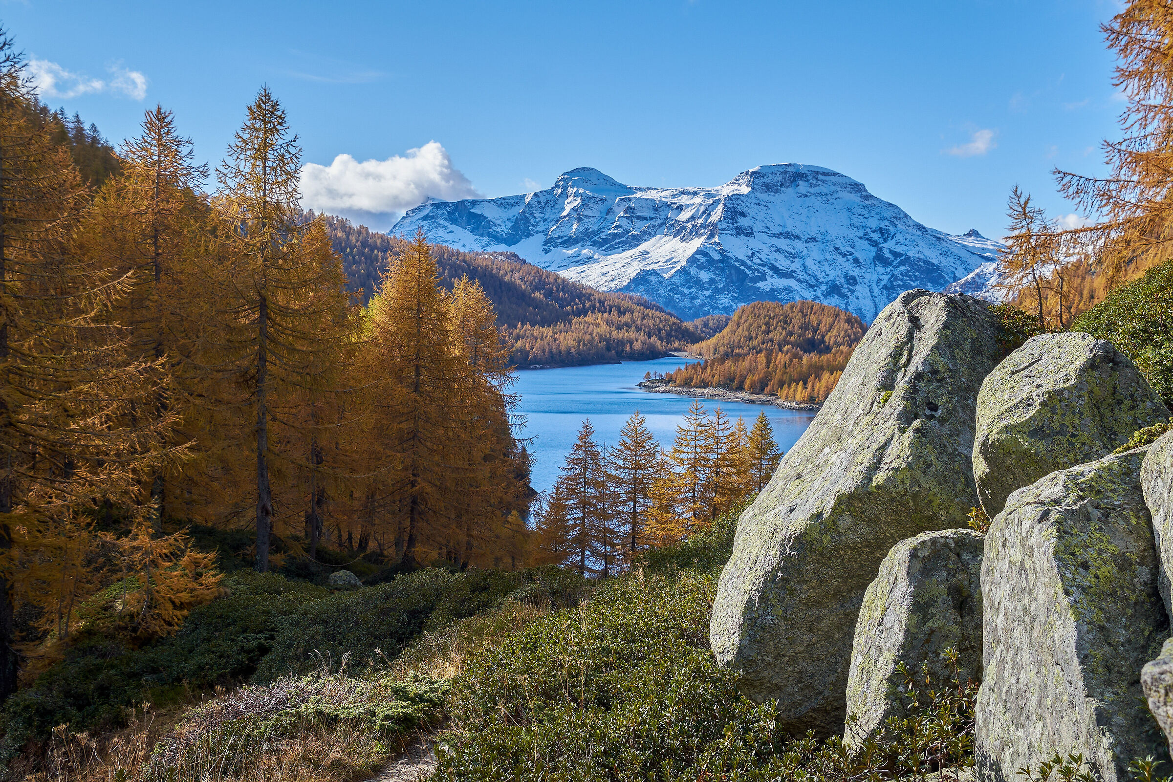 Lago Devero in autunno