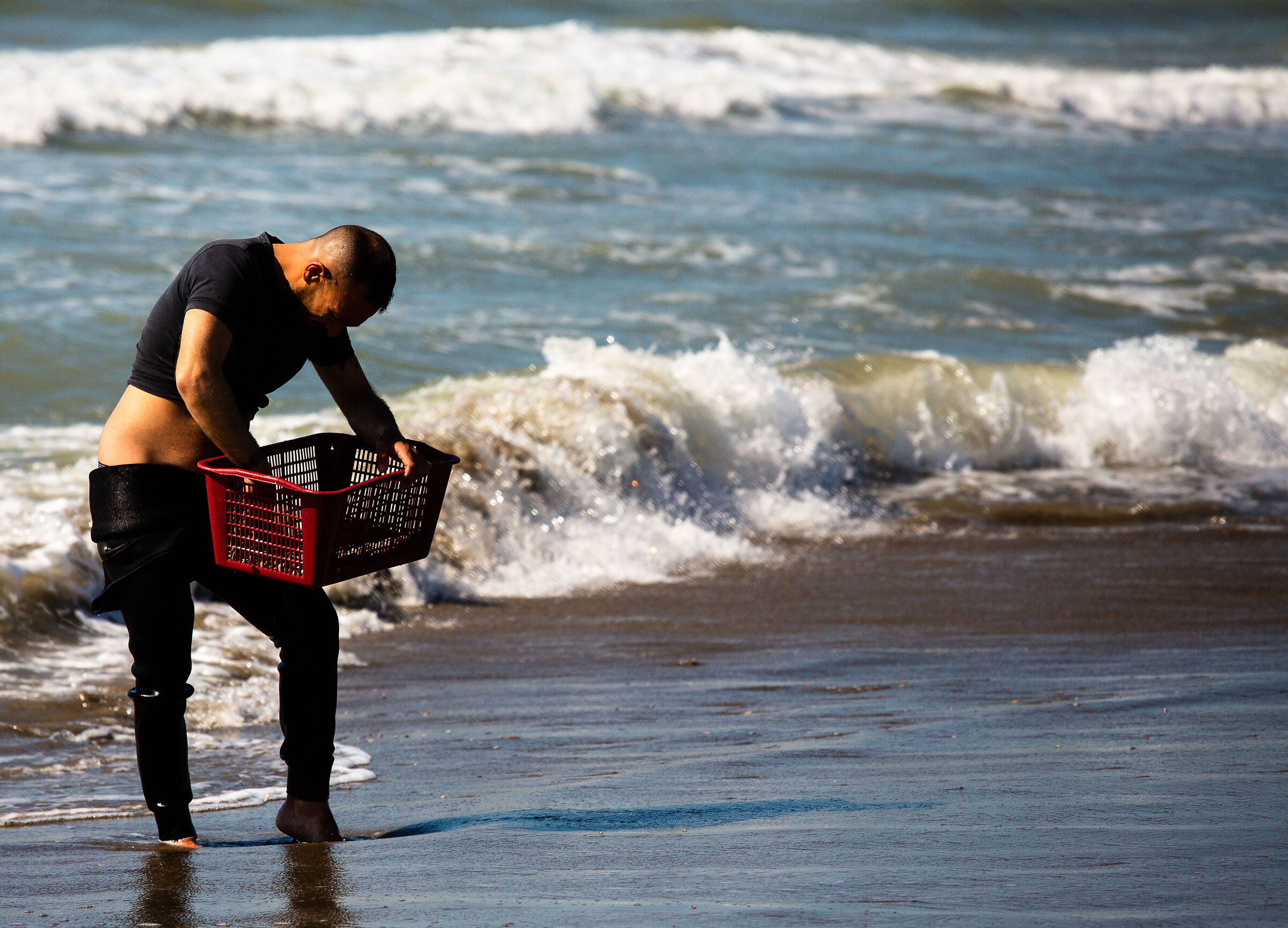 fisher man shoreline