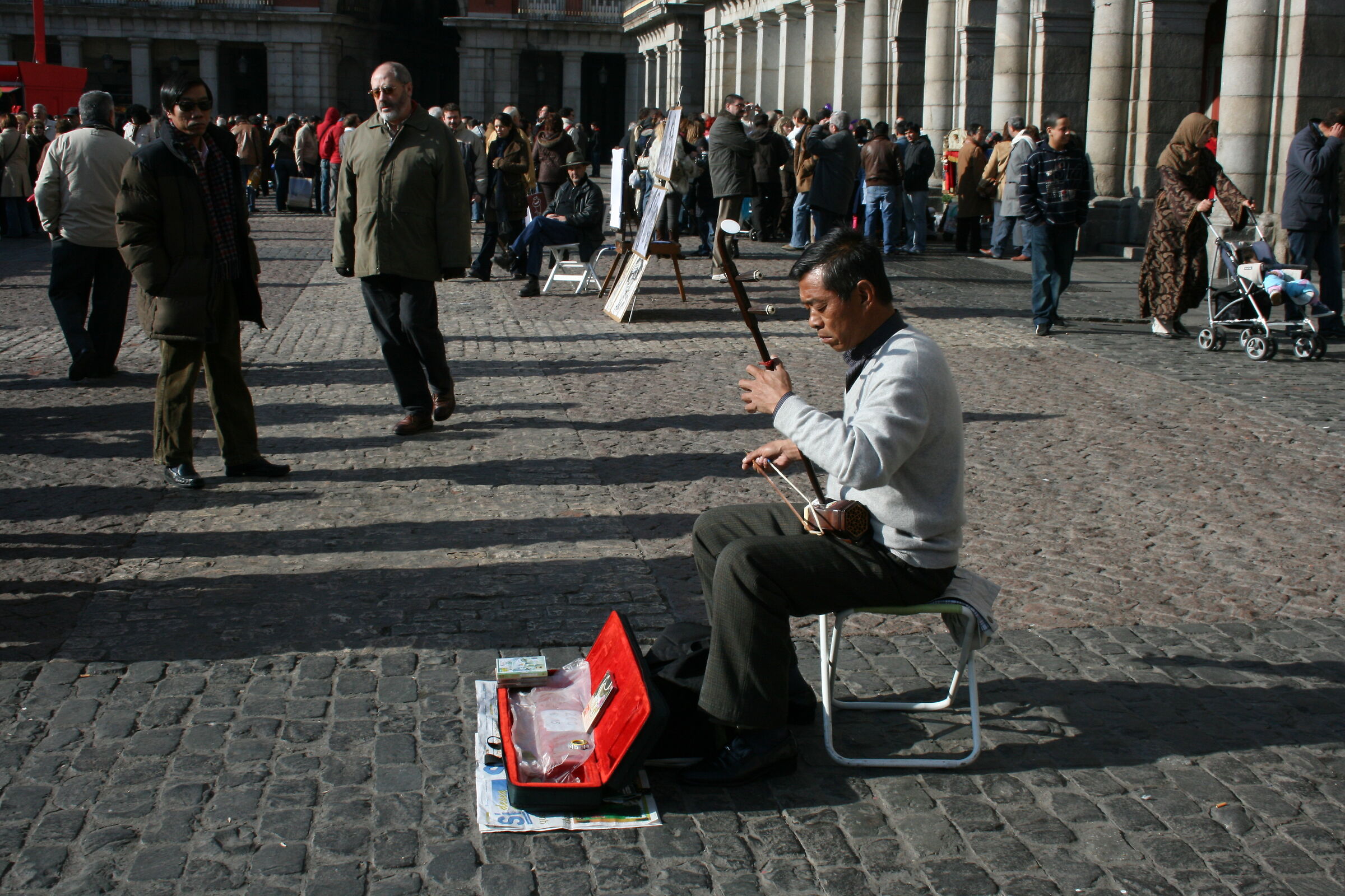 Street Artist in Plaza Mayor