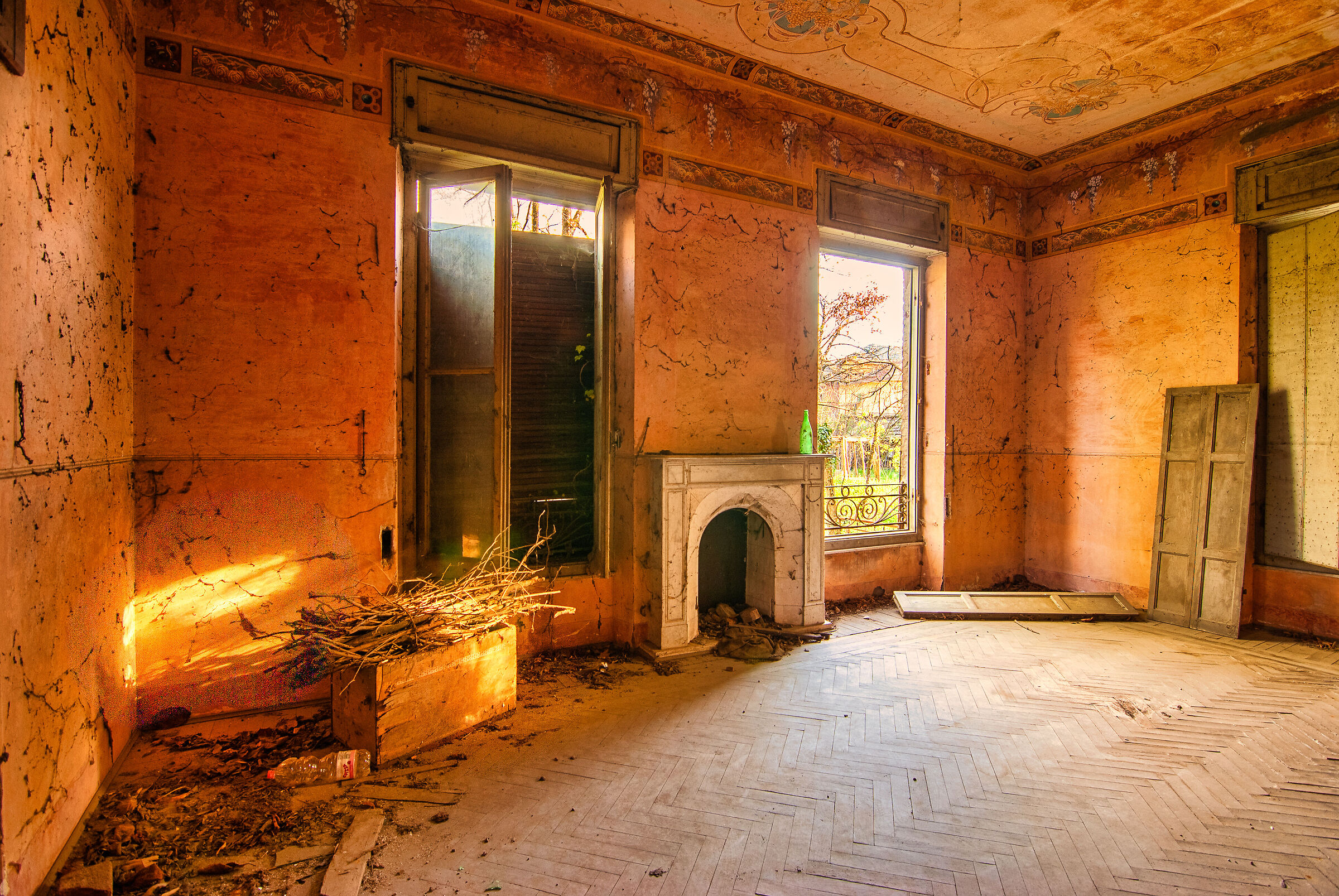 Arquata Scrivia (al) - Ruderi villa Ghigliotti