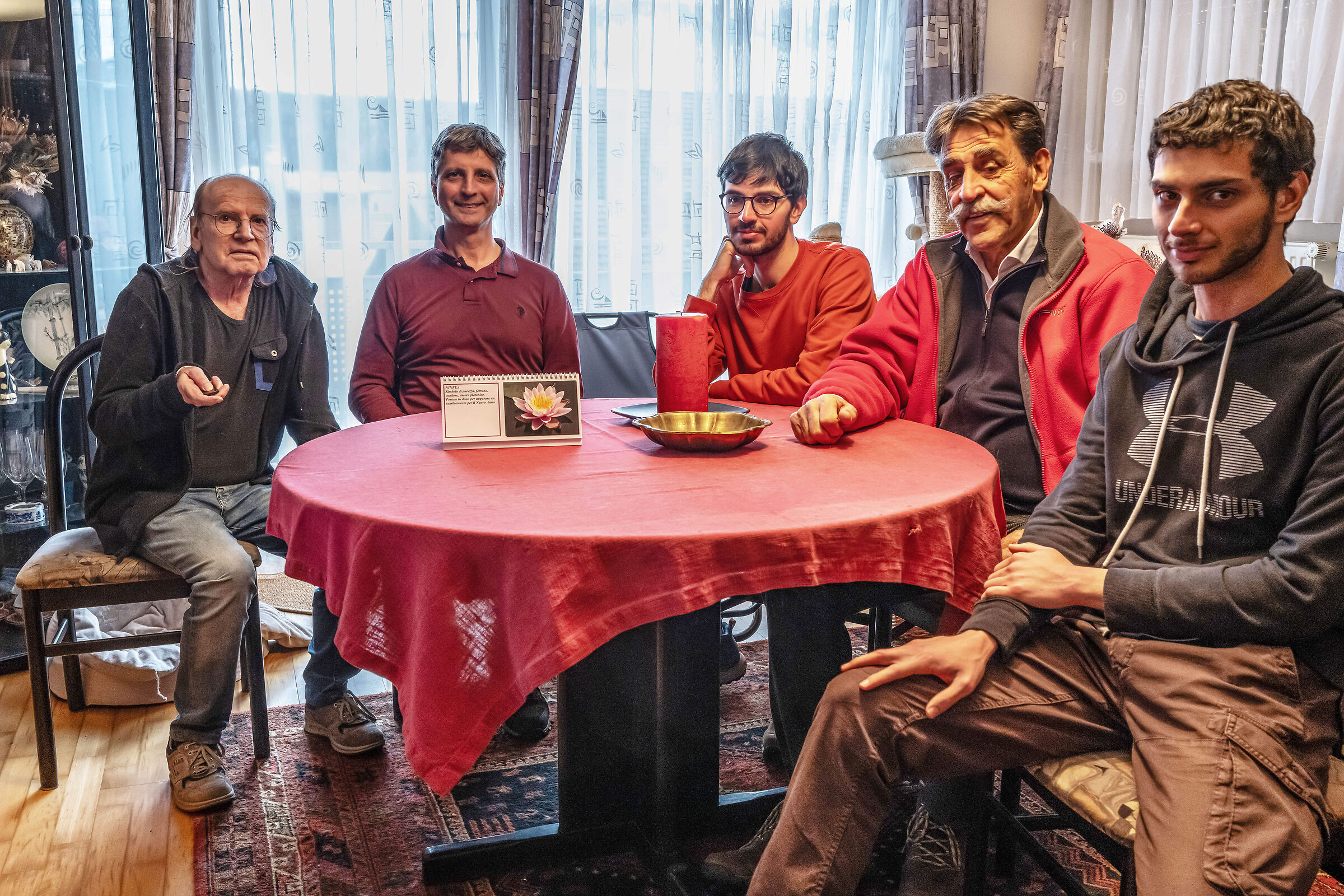 Mini raduno Juzini con Raimondo, Werner + Renni e figli