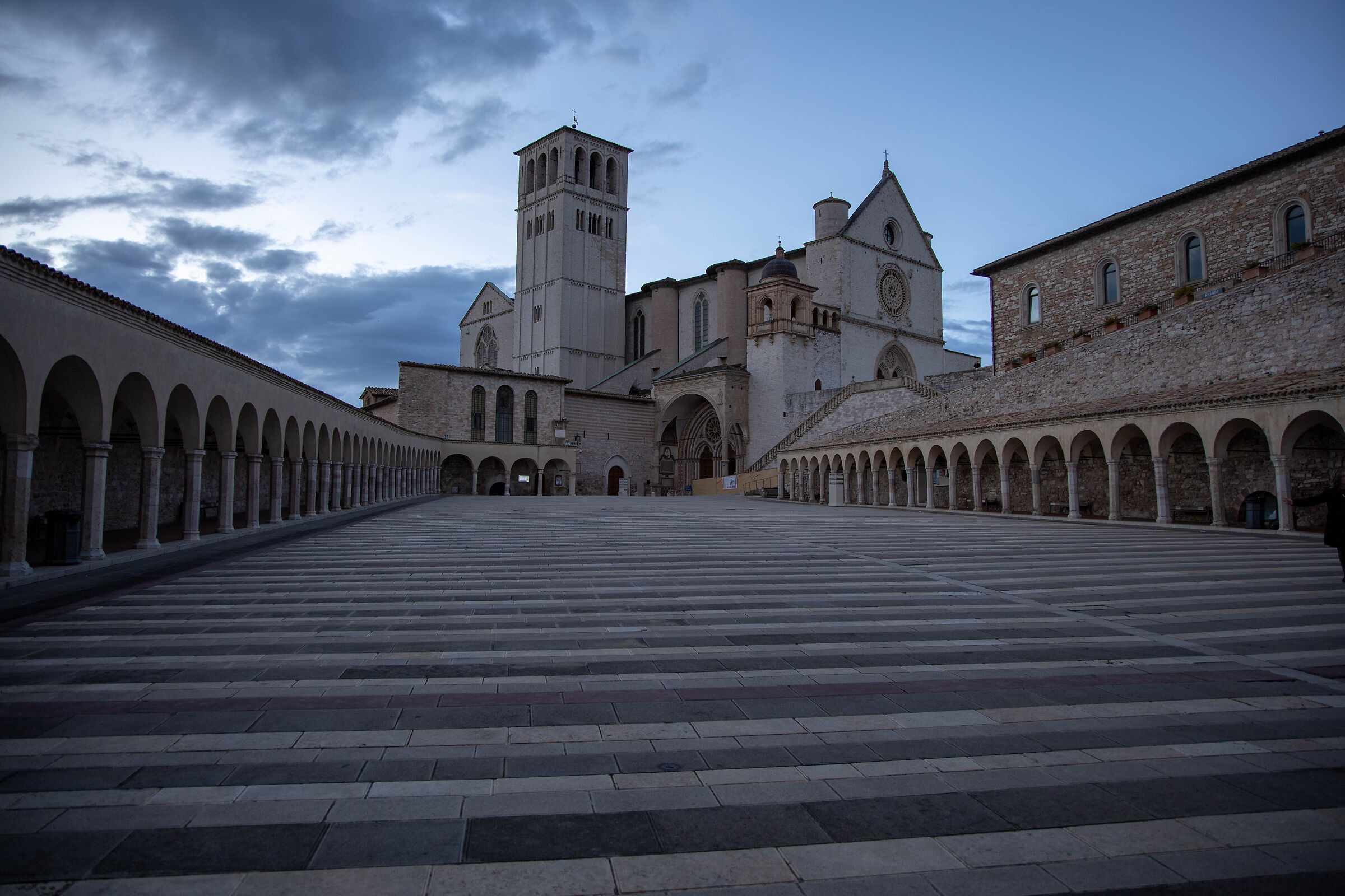 St. Francis at the Blue Hour