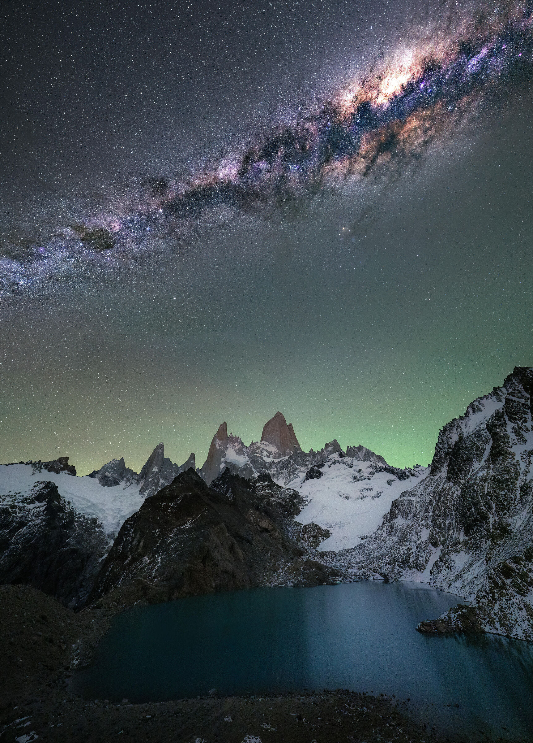 fitz roy e via lattea