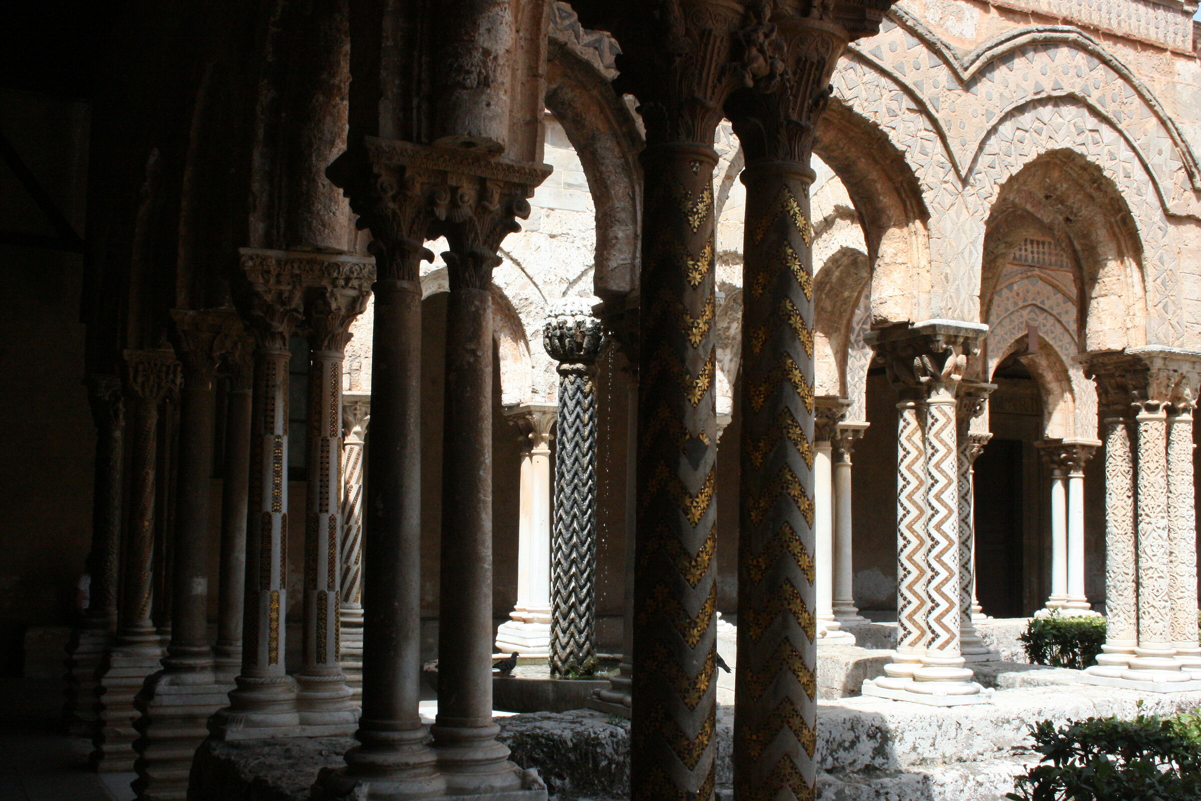 the Benedictine Cloister