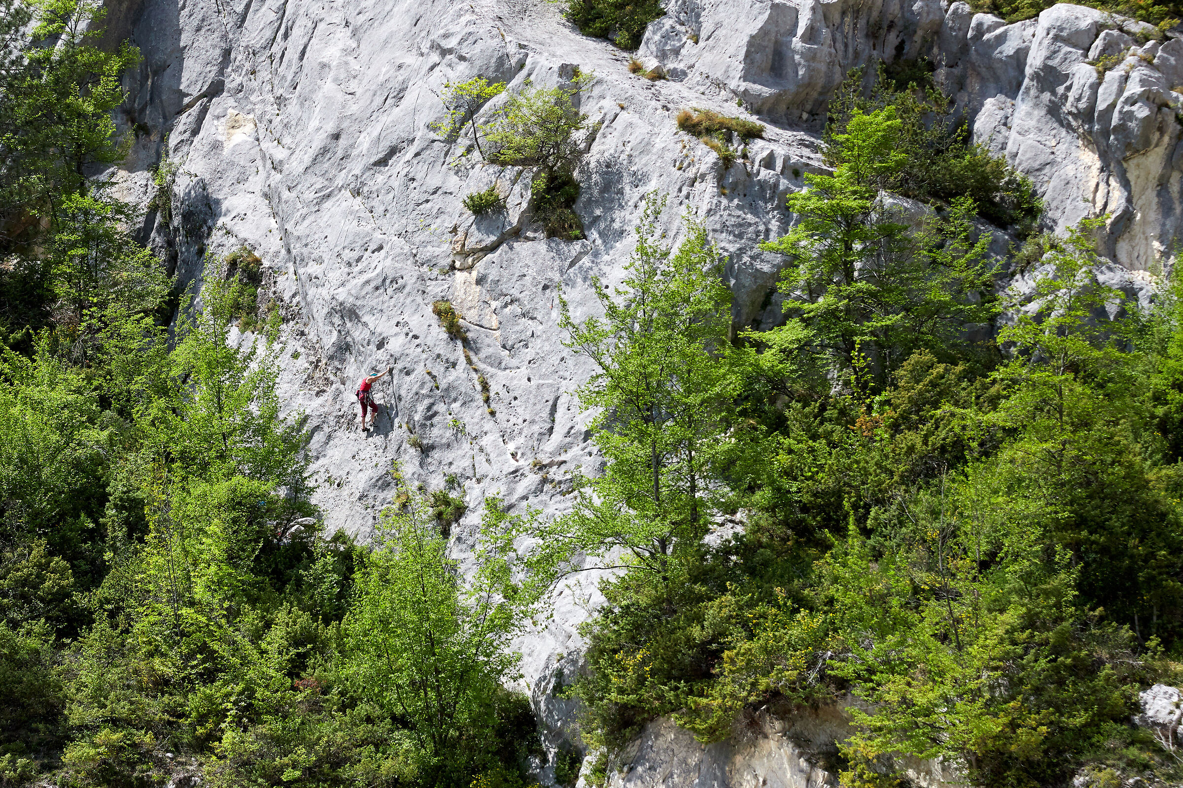 Allenameni in parete- Pennapiedimonte, Abruzzo