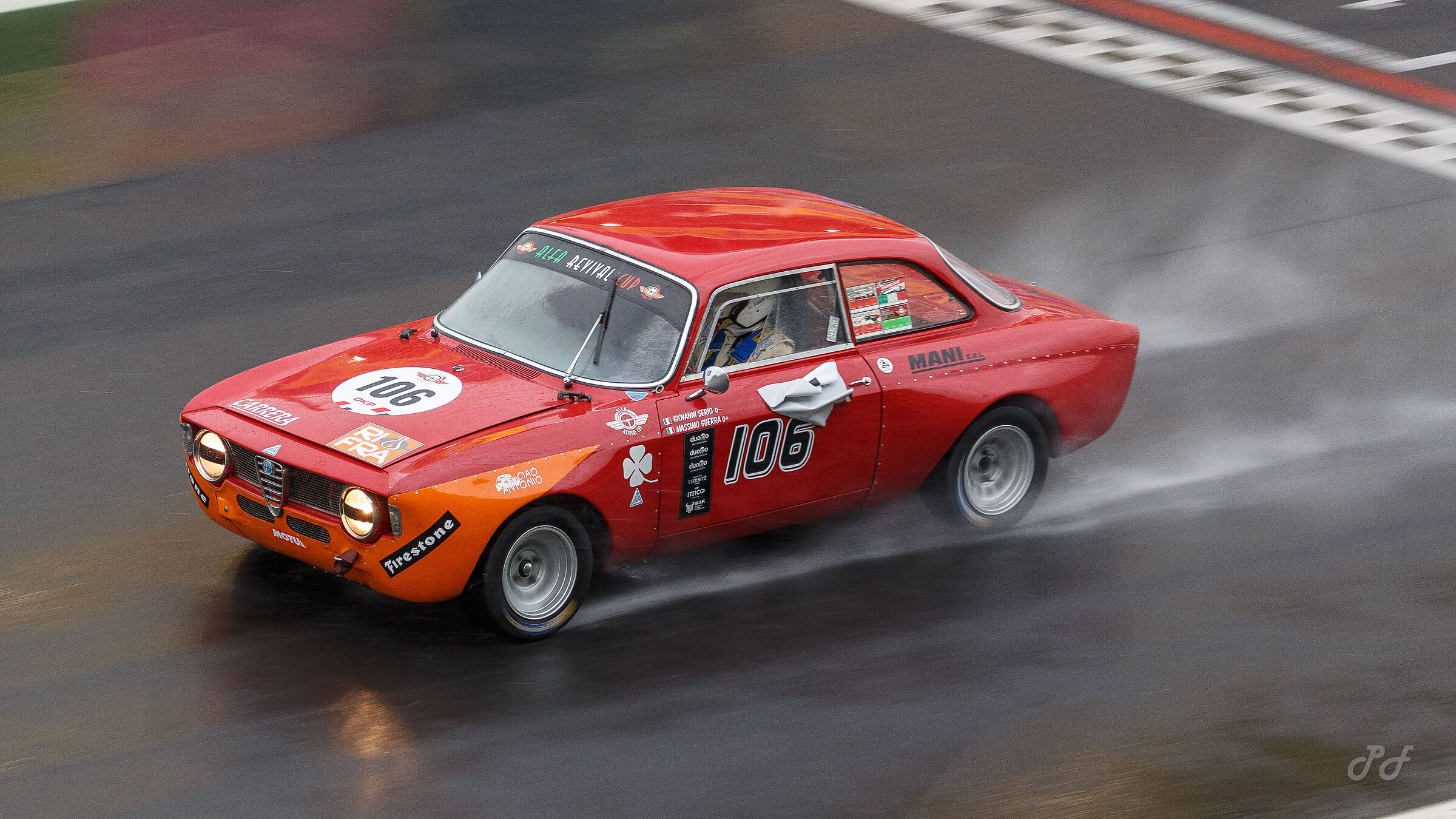 Increasingly flooded runway