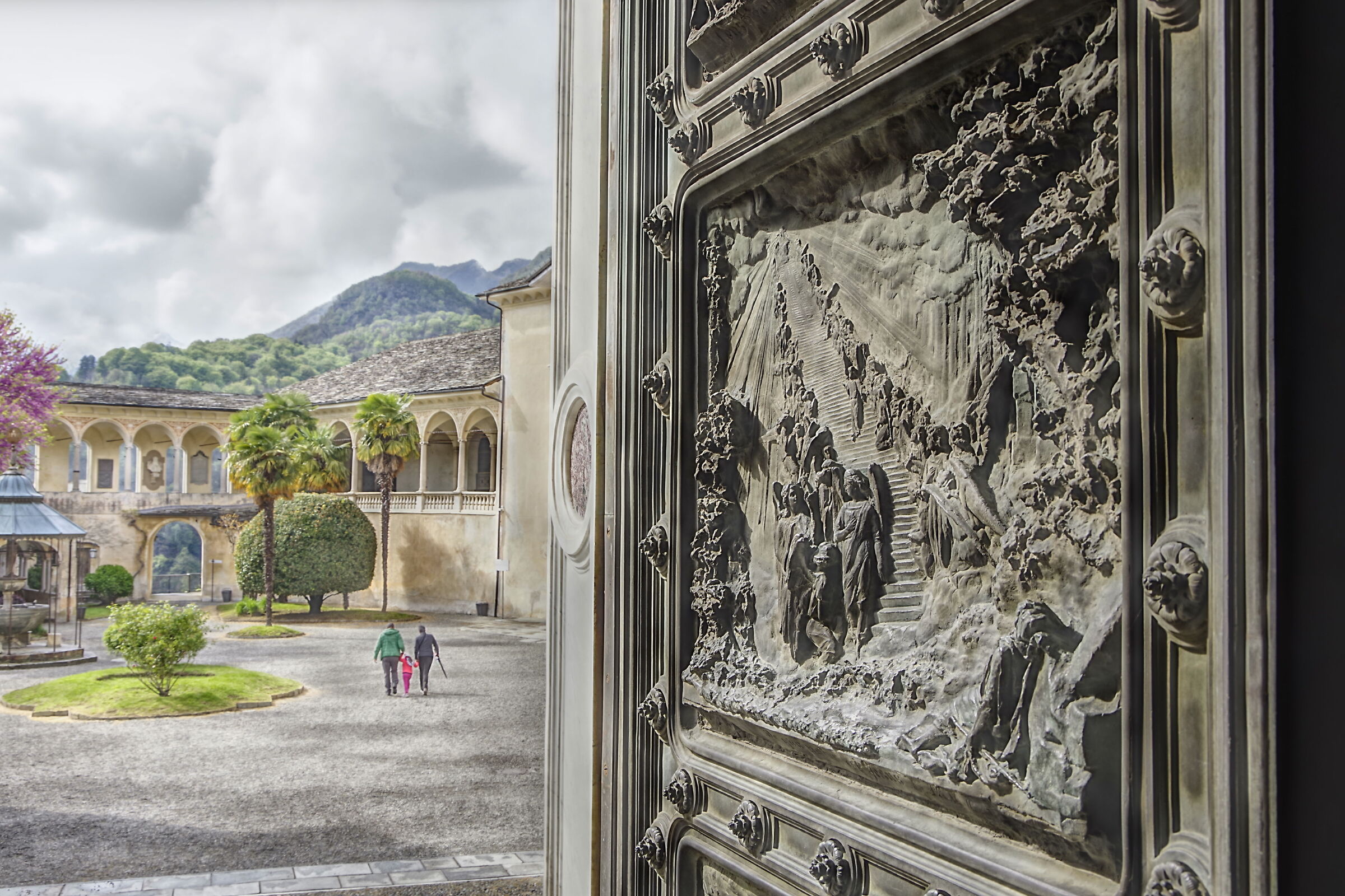 Portal of the Basilica of the Sacred Mount of Varallo