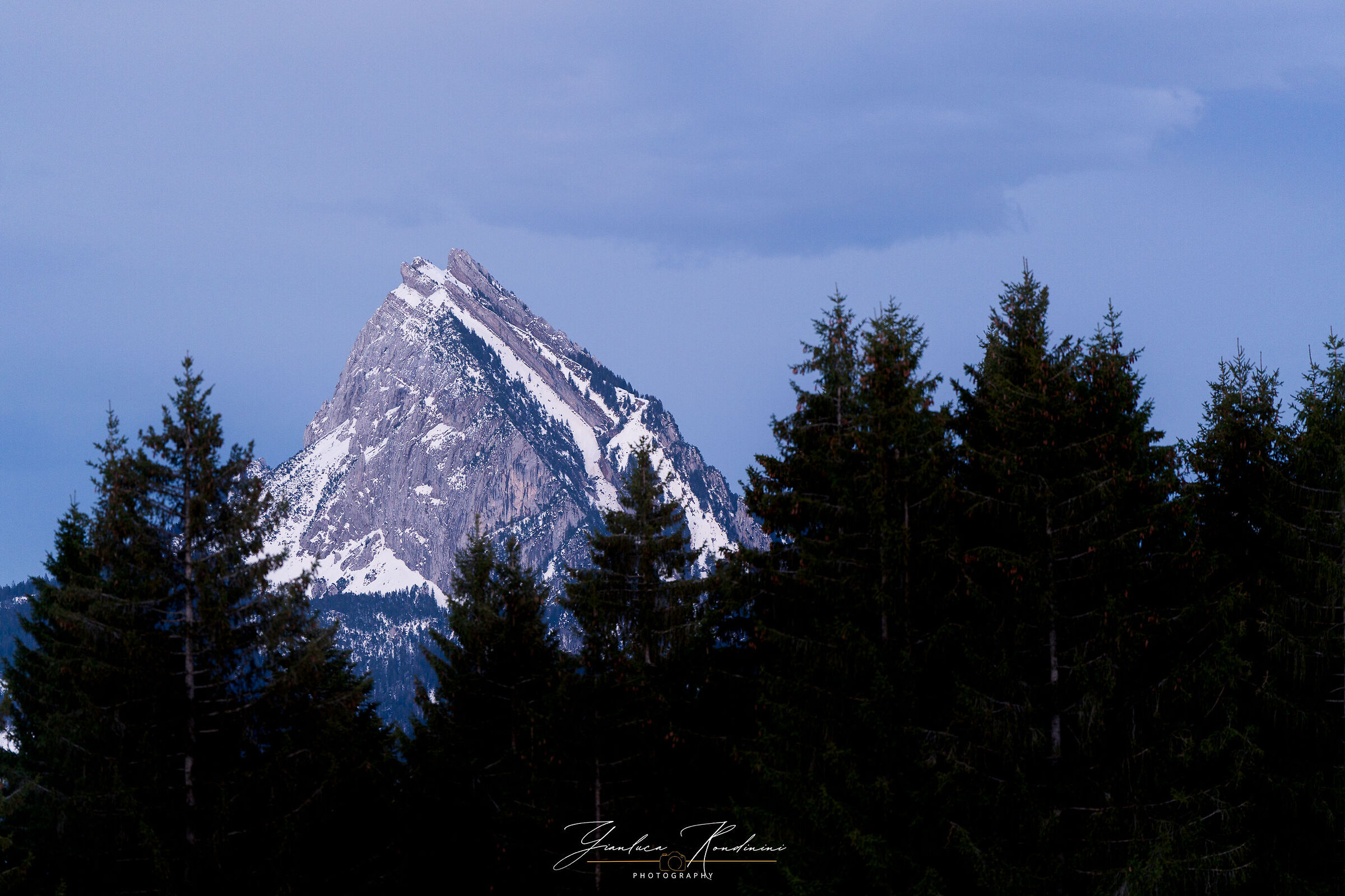 Alpi Svizzere al tramonto