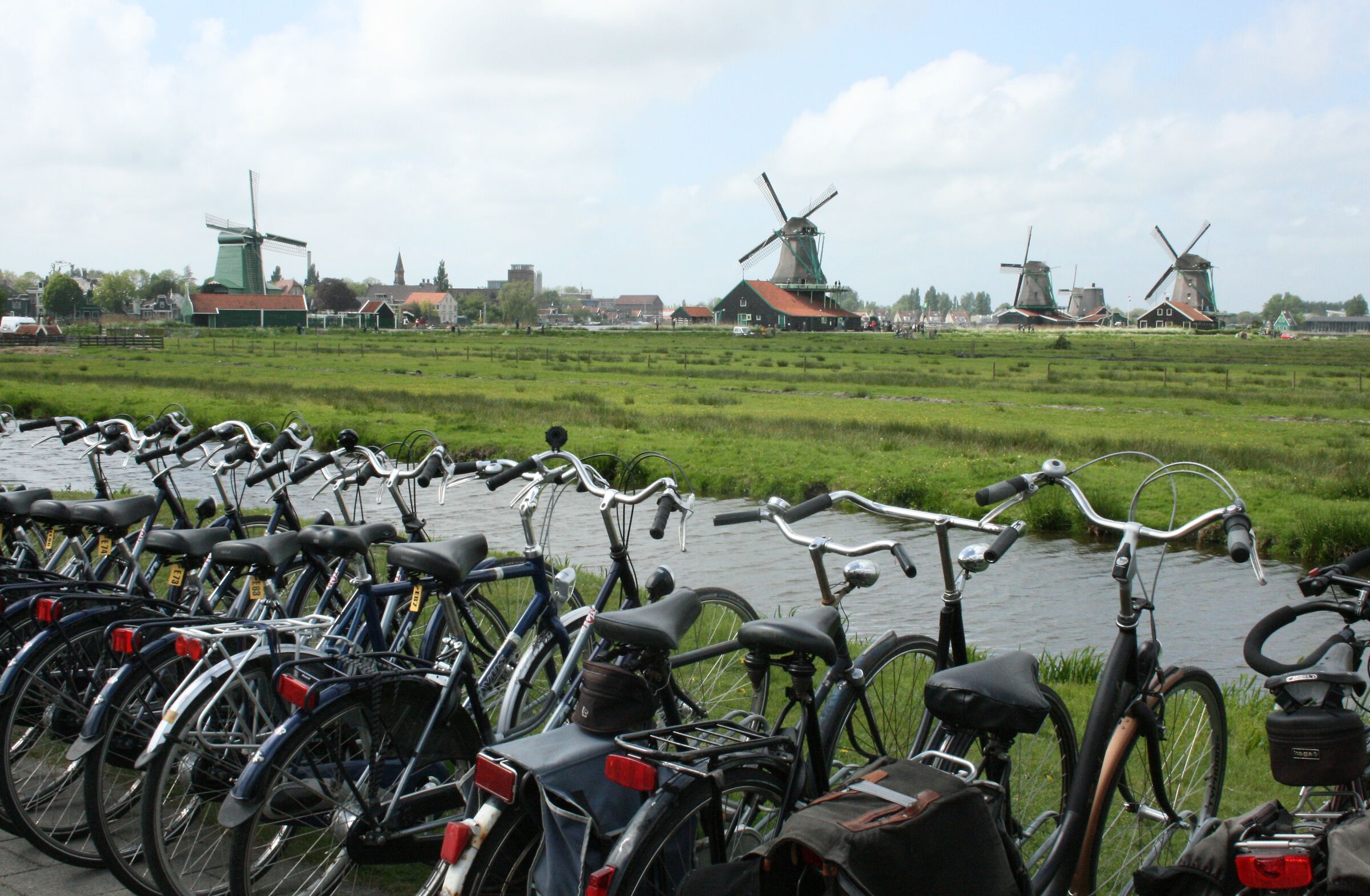 biciclette a Zaanse Schans NL