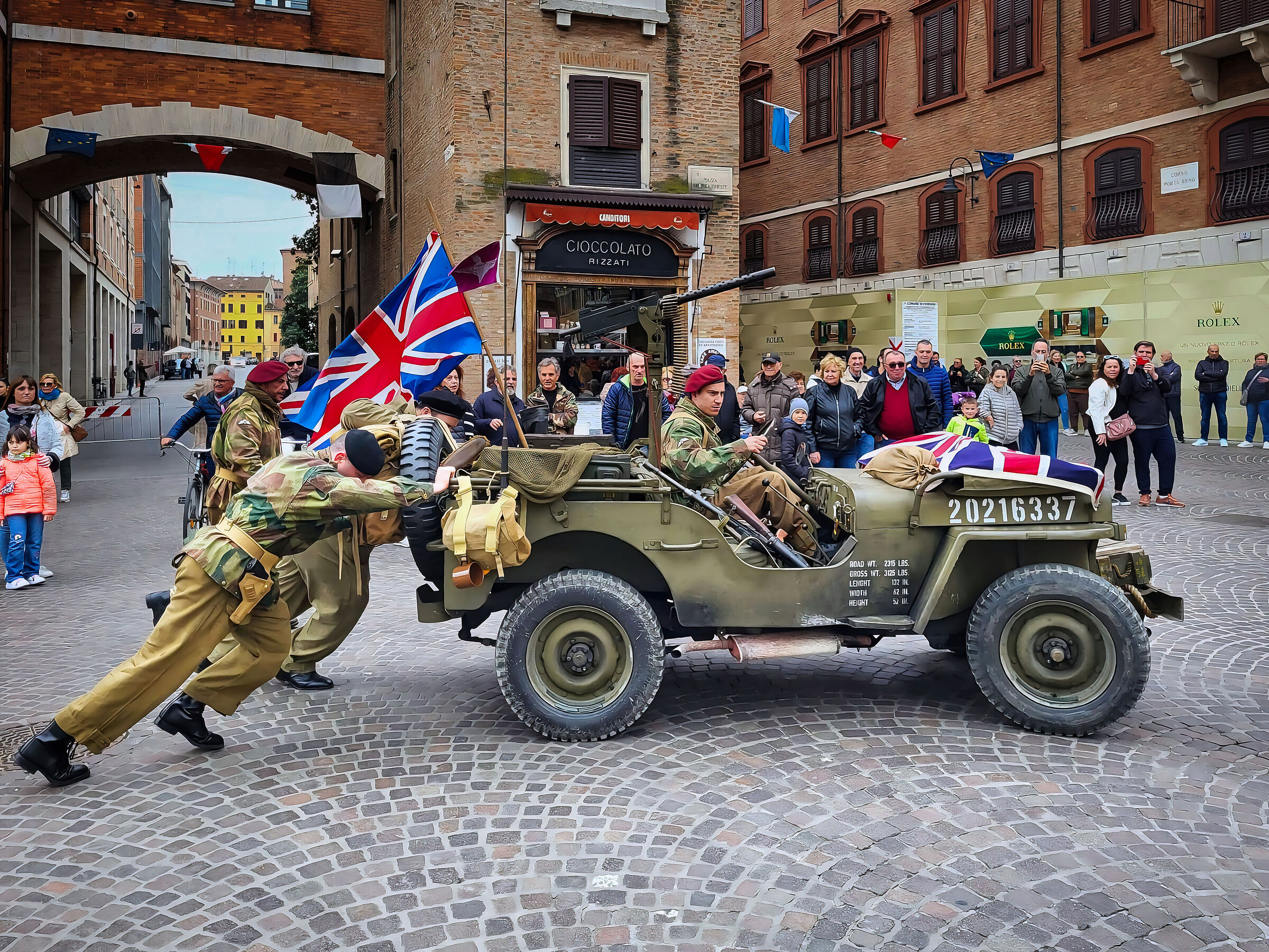 La spinta degli Alleati