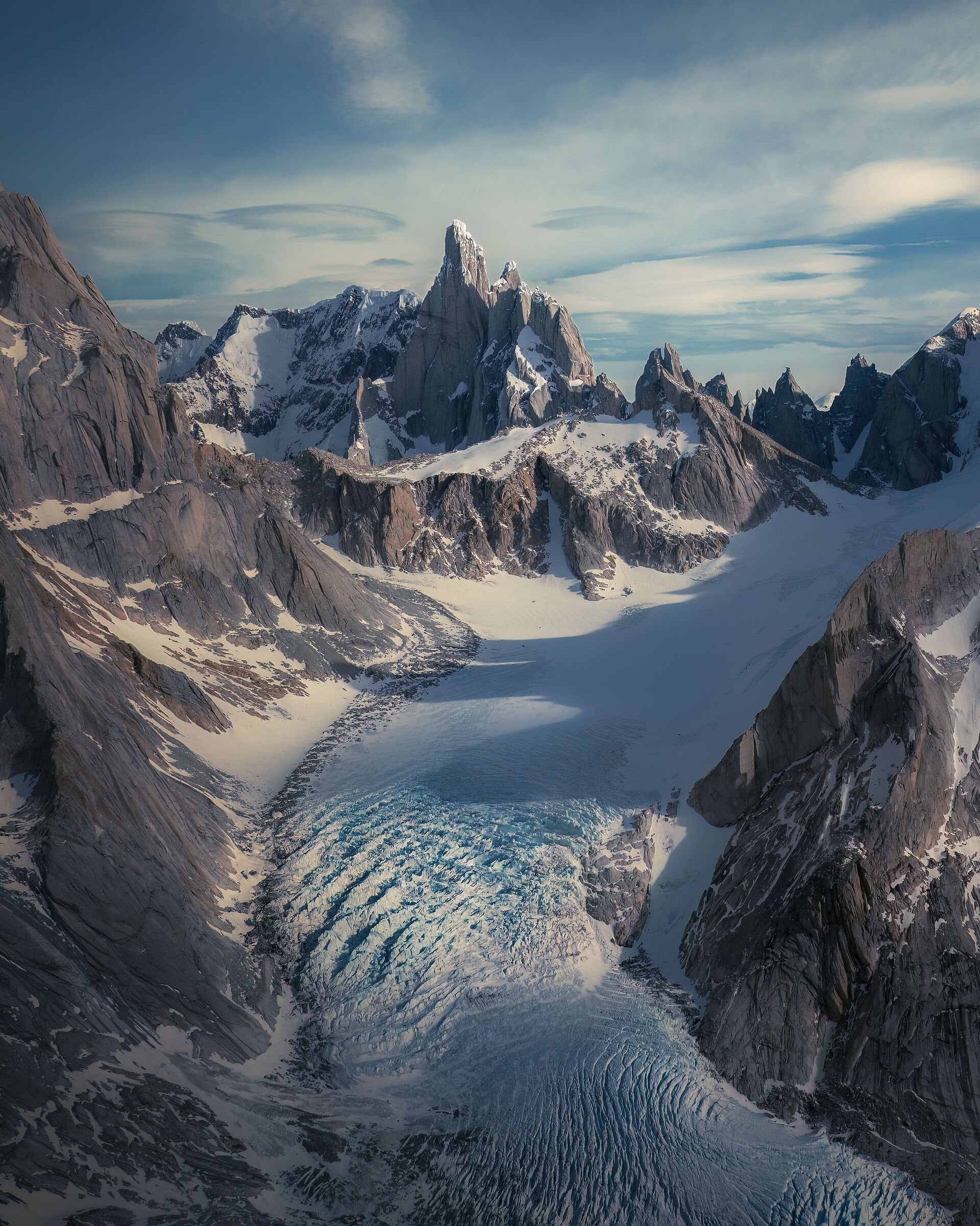 Cerro Torre e ghiacciaio