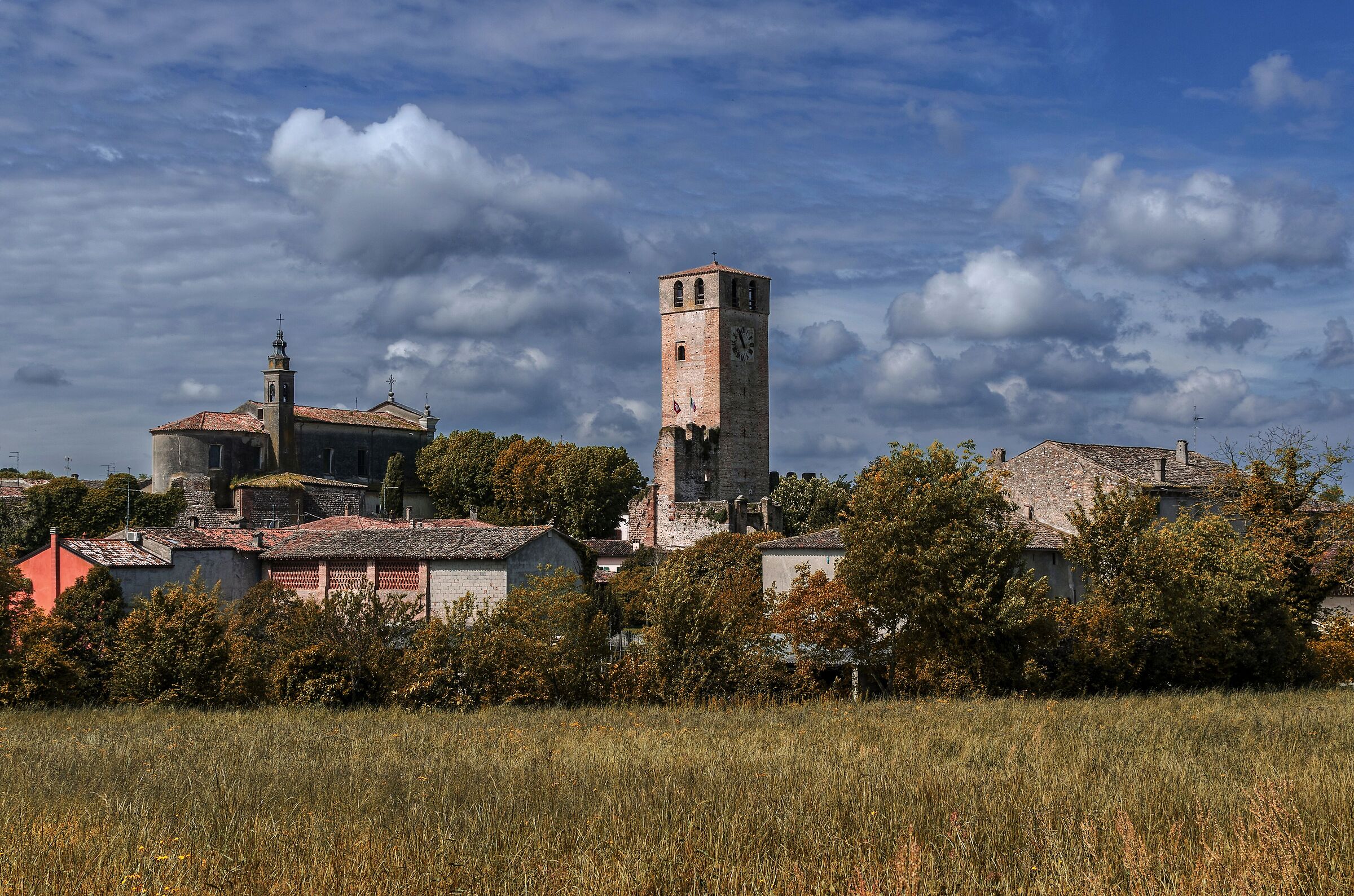Castellaro Lagusello in falsi colori