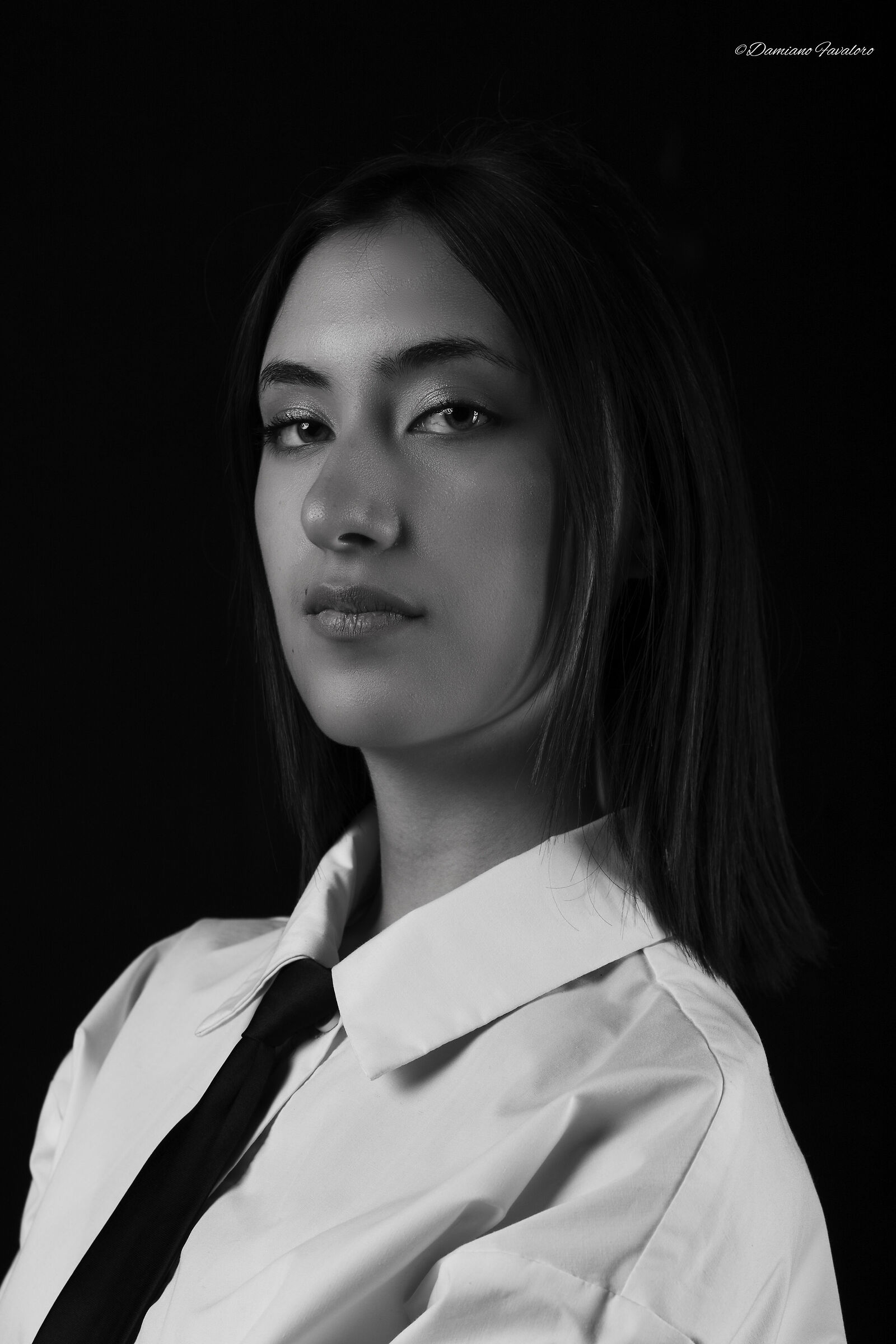 Beatrice - Ritratto in bianco e nero