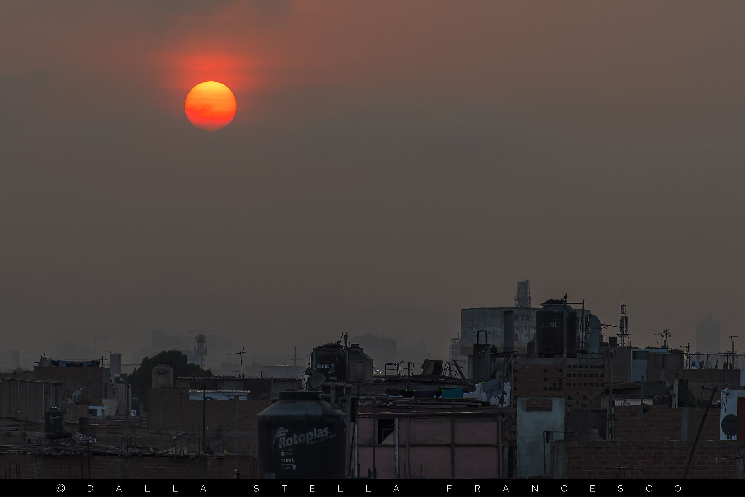 Sunrise over Lima