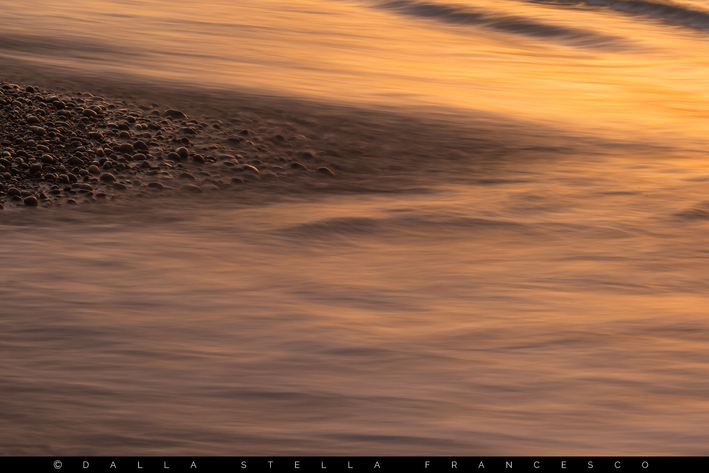 Silk effect at sunset