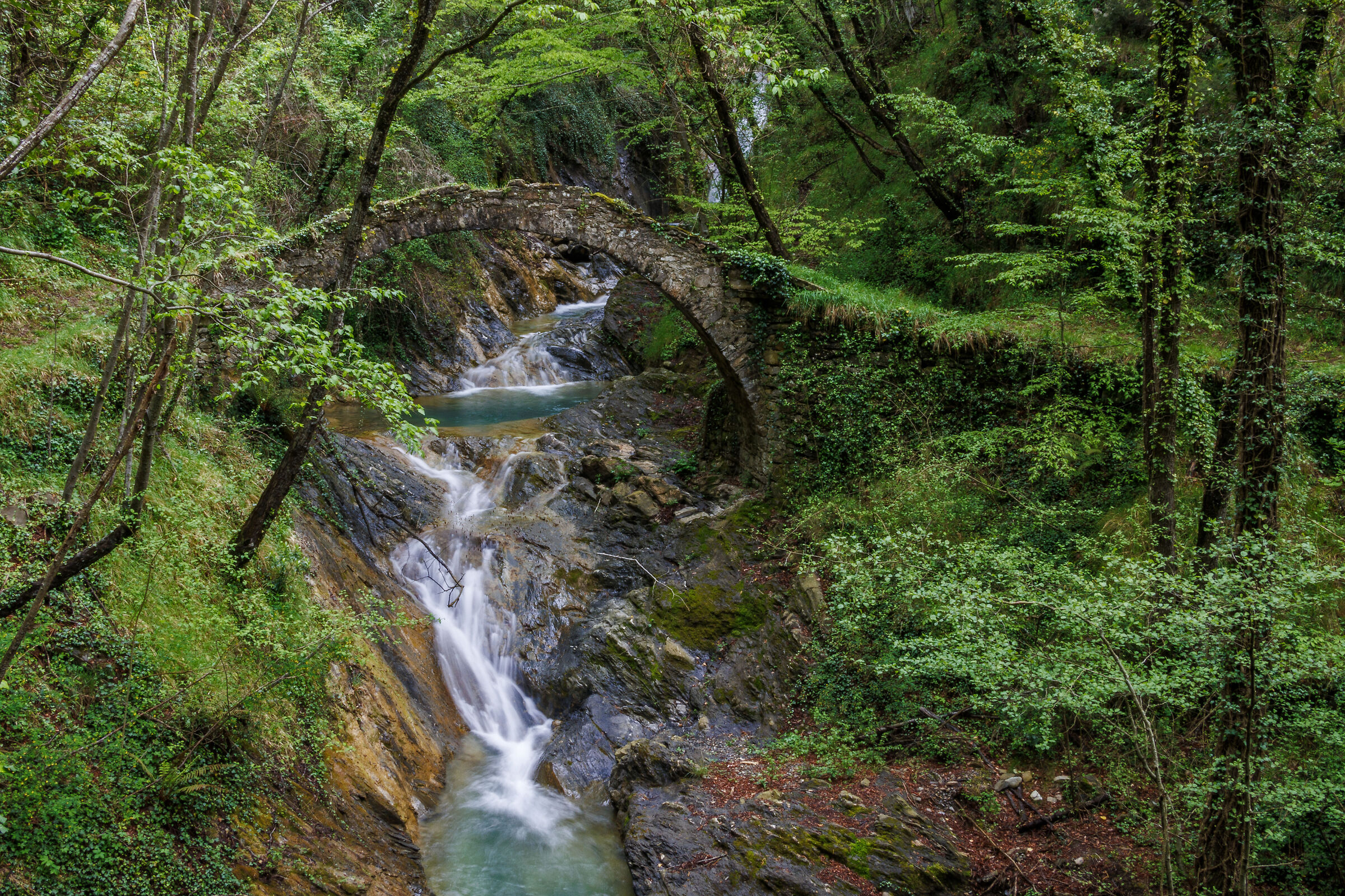 Il ponte sul rio Boetto