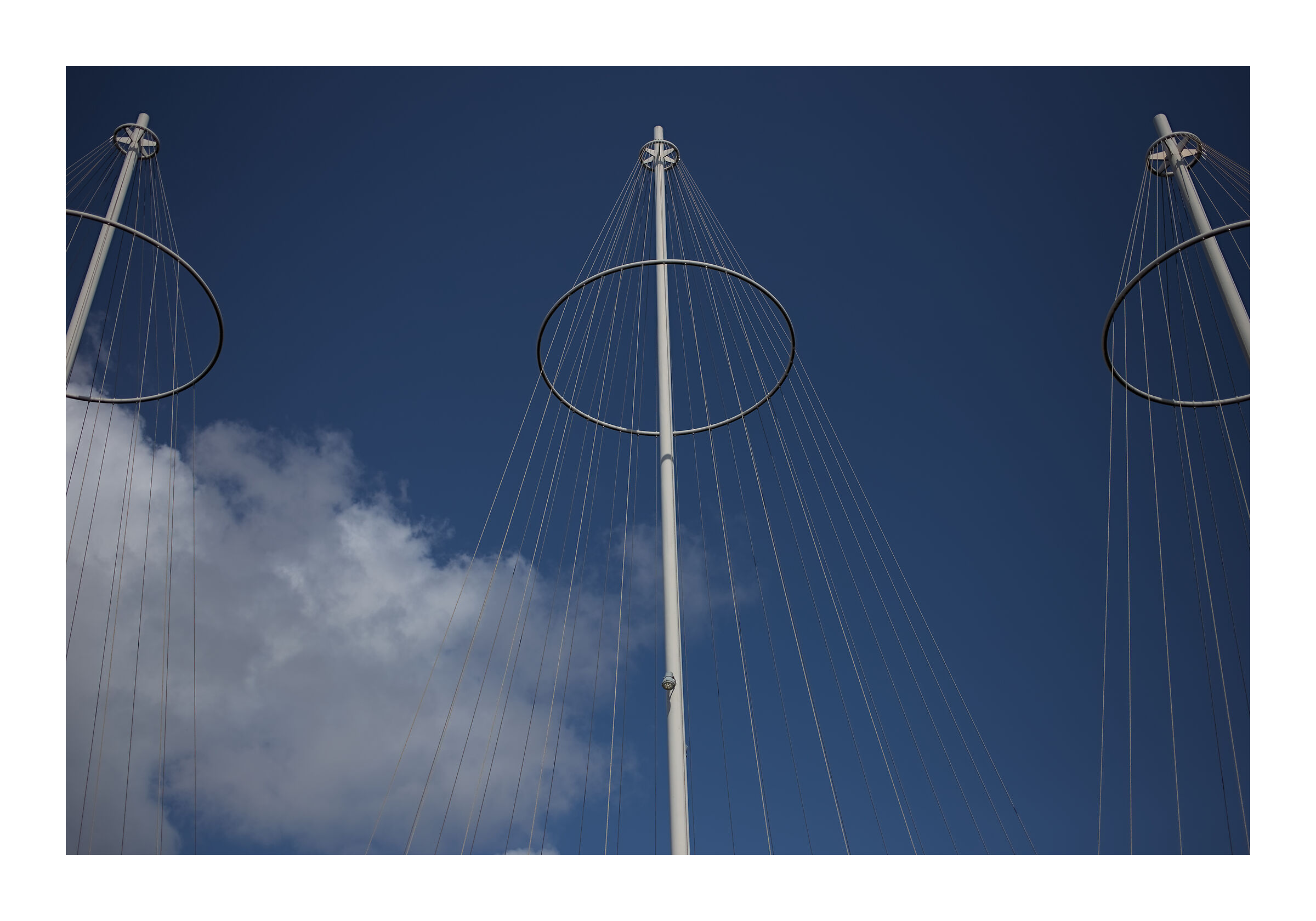 Le simmetrie del ponte strallato