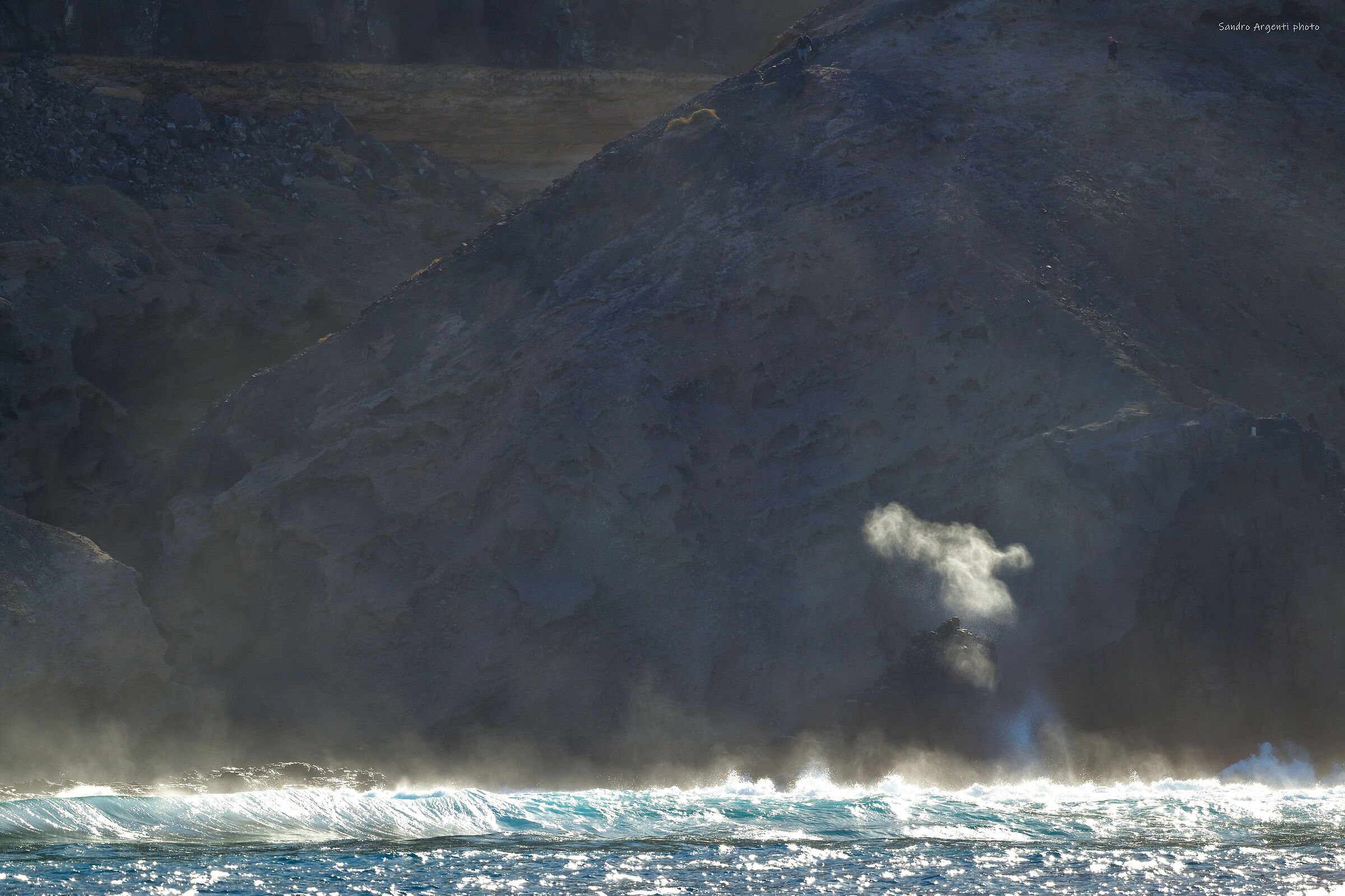 La potenza del Mare da una prospettiva particolare.