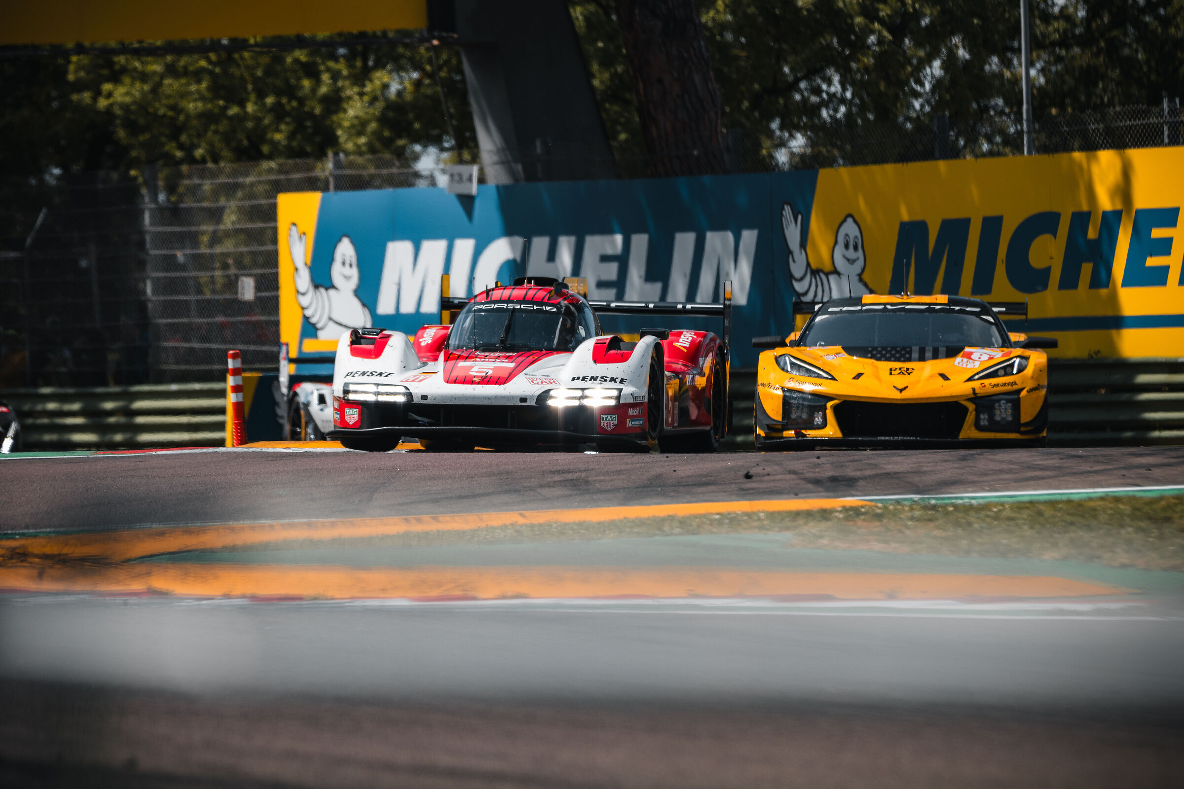 Porsche and Chevrolet