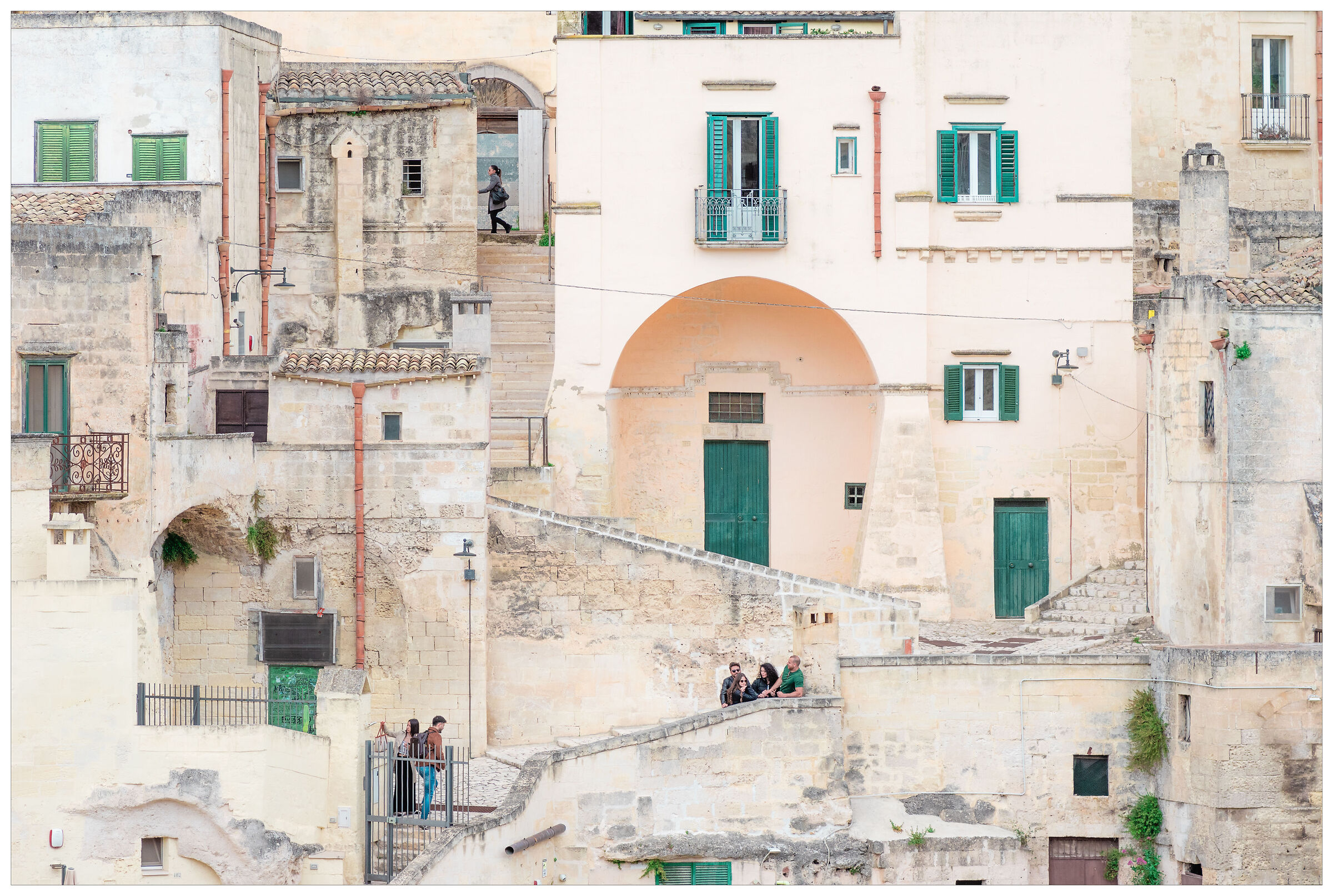 Seven among the Sassi