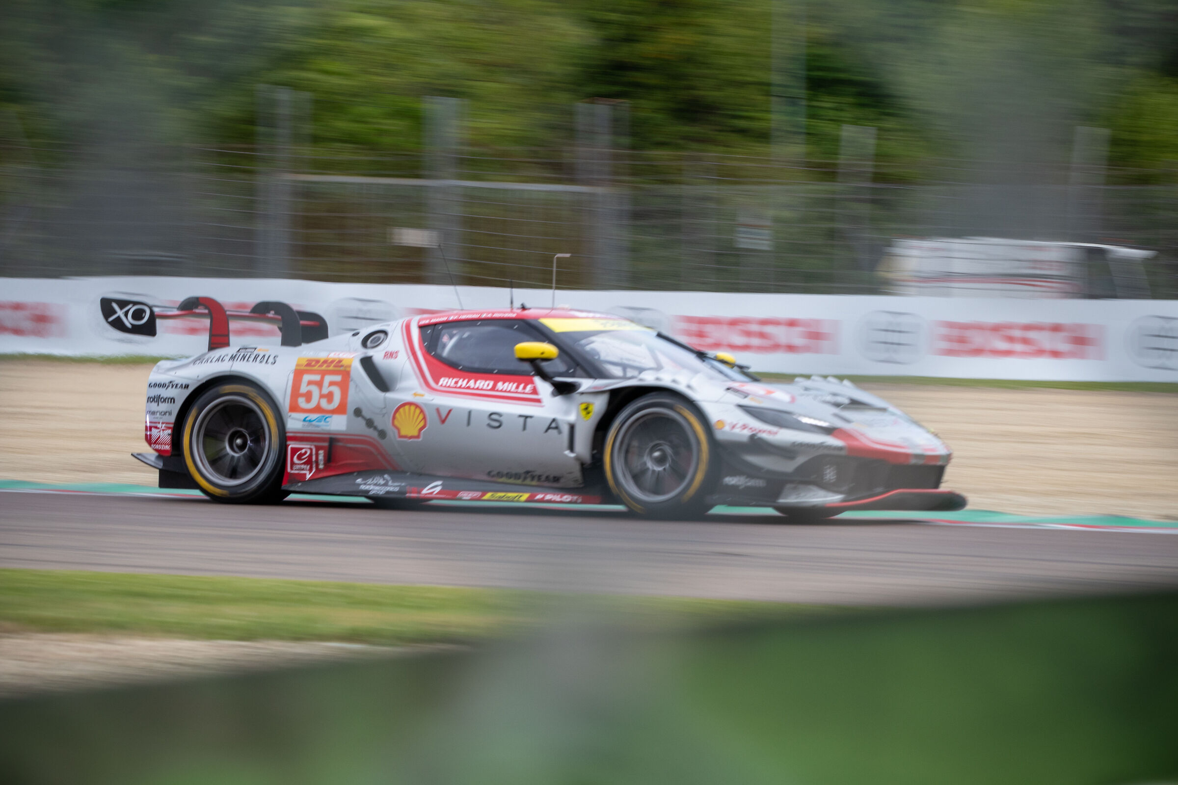 Ferrari 296 Panning shot