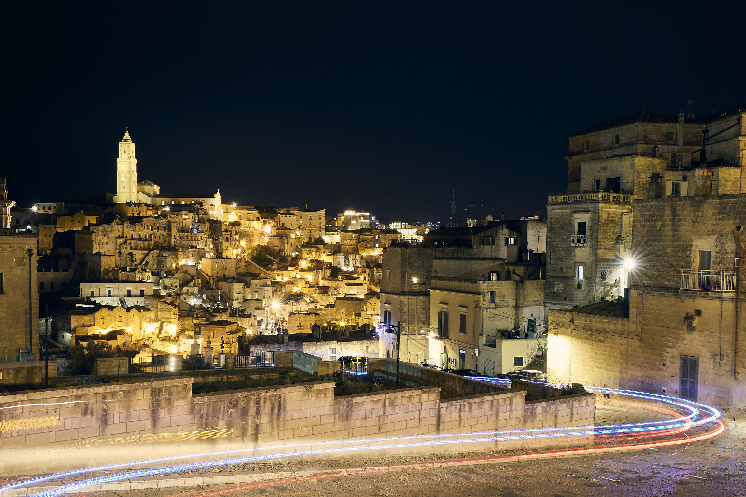 Sasso Barisano by night