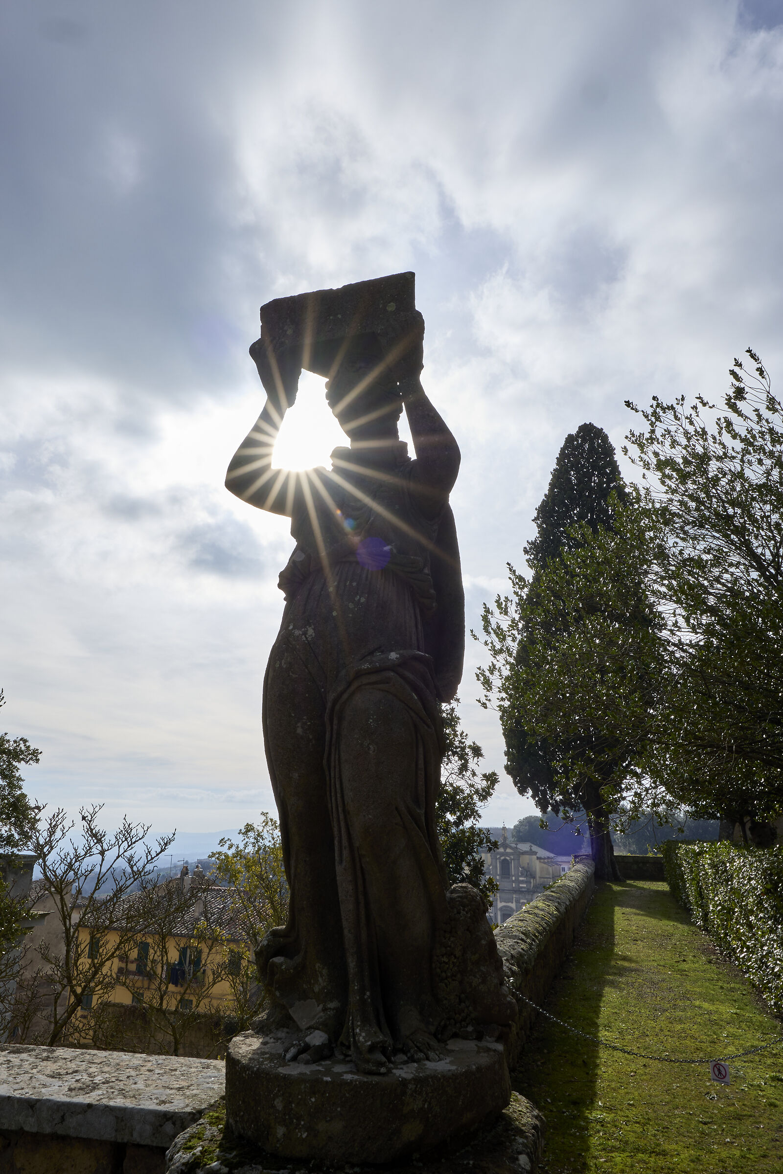 The gardens of Palazzo Farnese