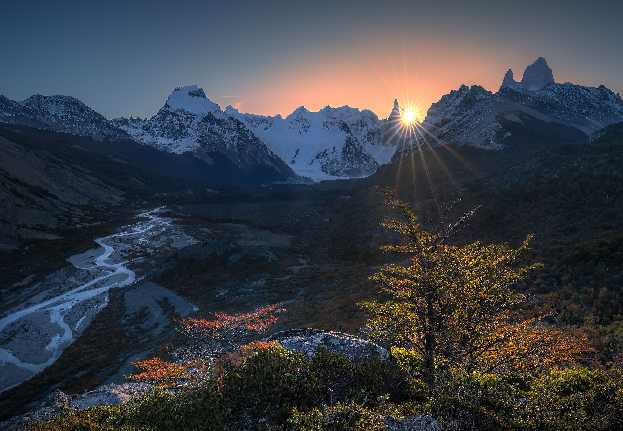 ultimi raggi in Patagonia