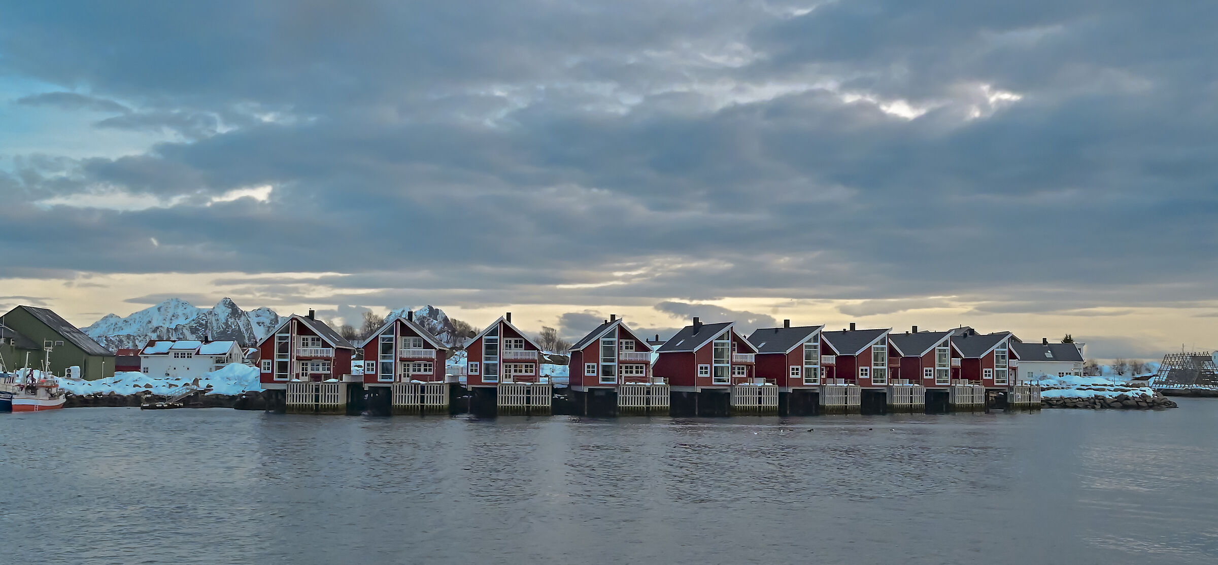 I rorbuer di Svolvaer