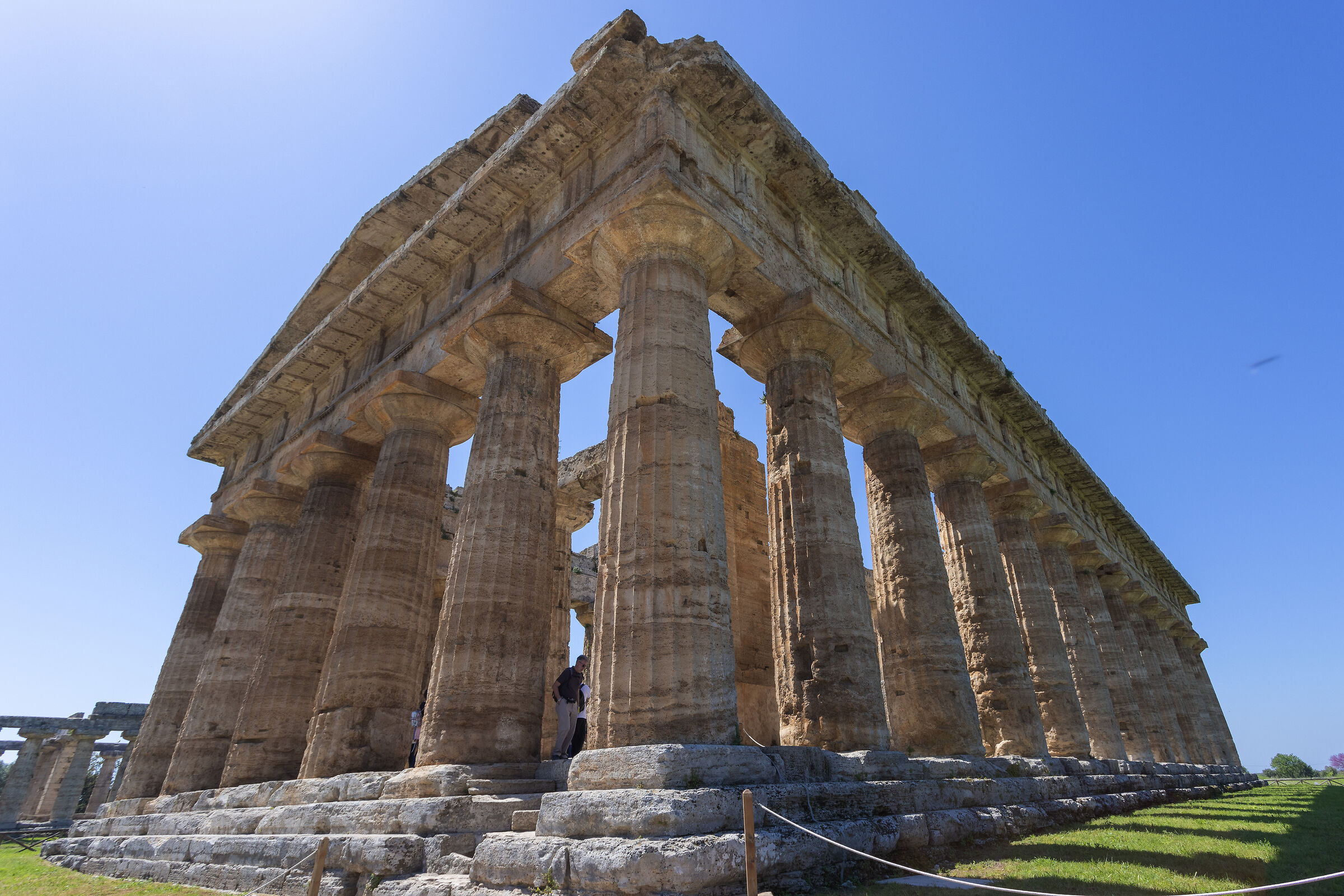 tempio di nettuno o tempio di poseidone - paestum (sa)