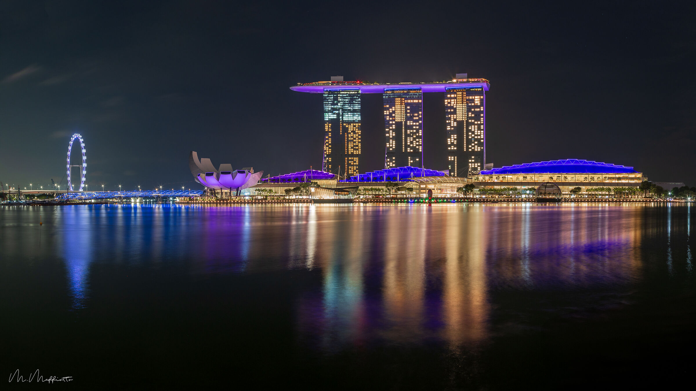 Singapore by night