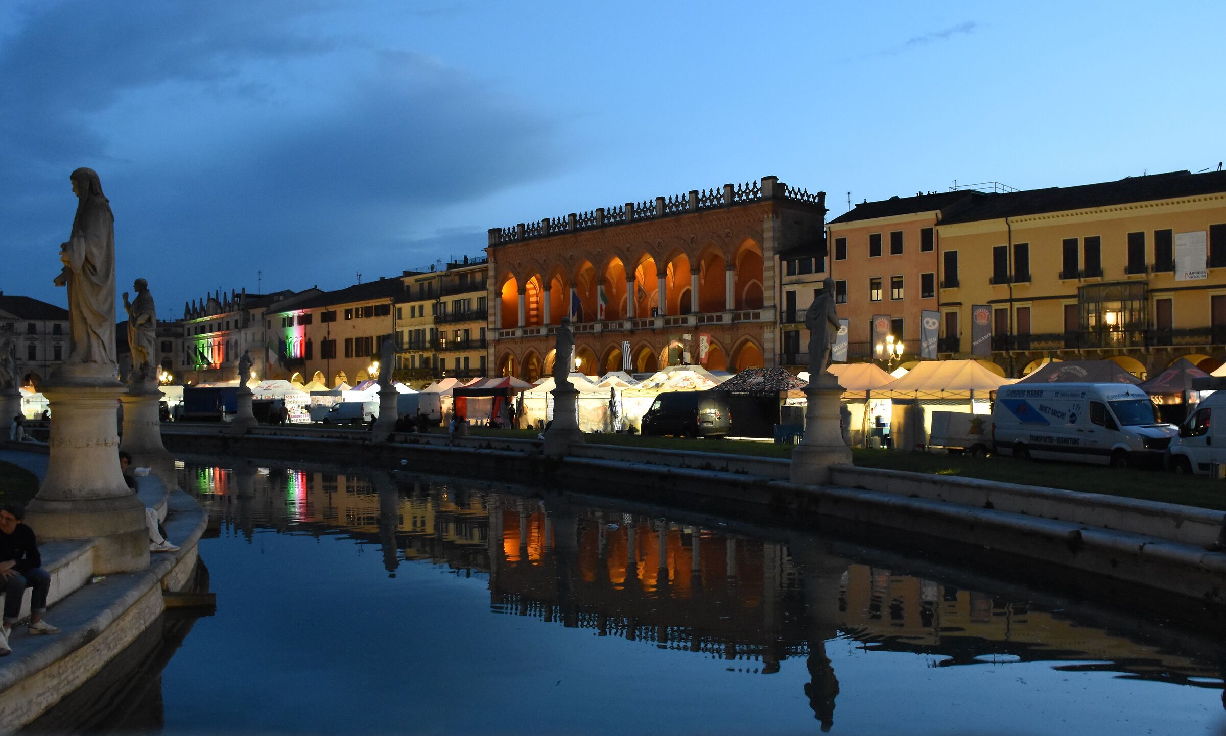 Il Prato della Valle notturno - Padova -
