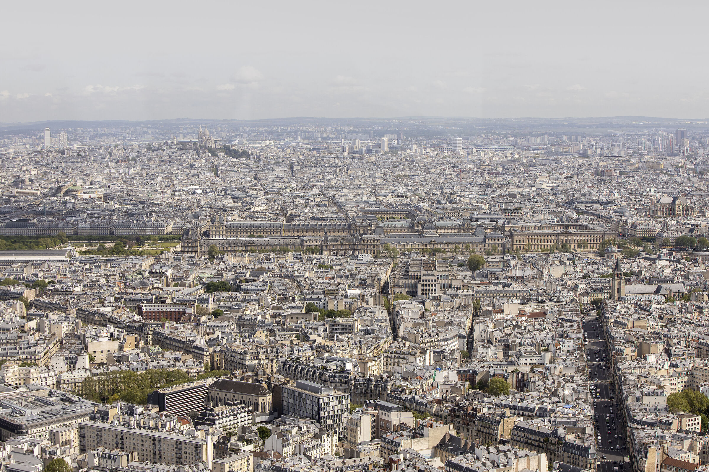 Panorama from the Montparnasse Tower
