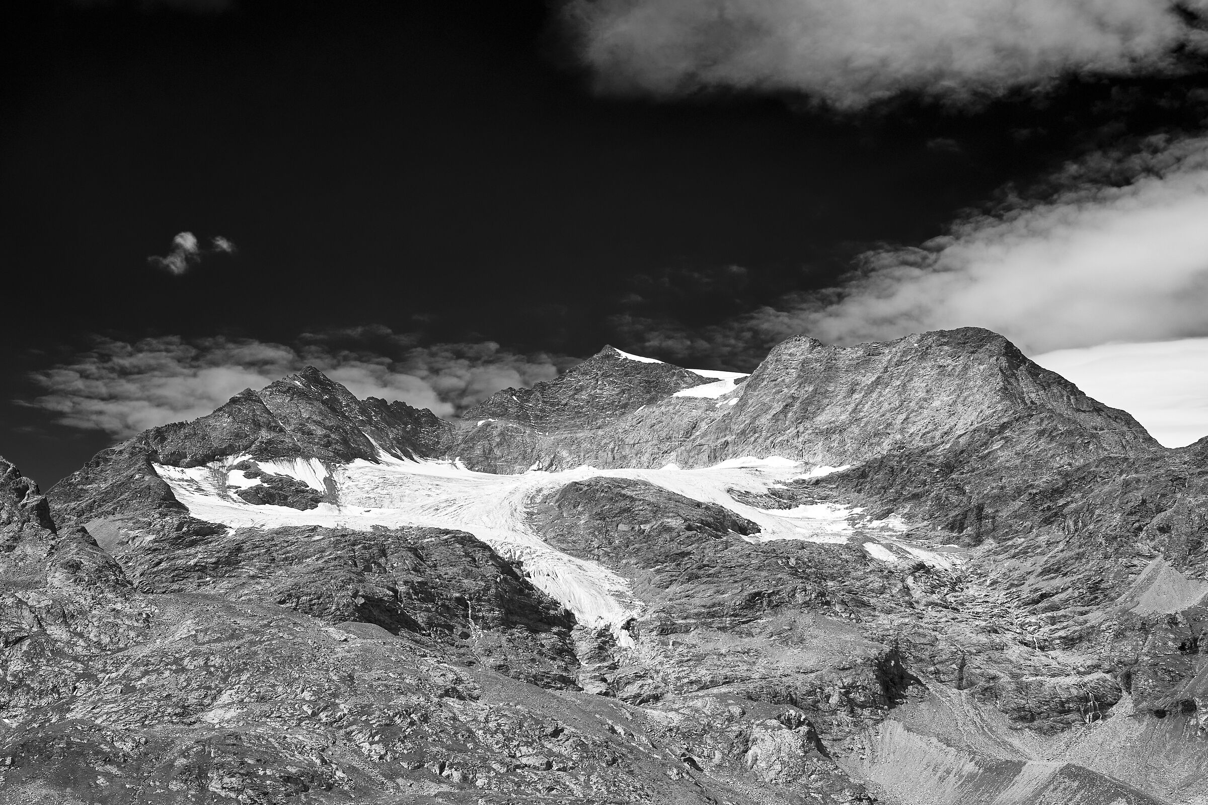 The Bernina Glacier