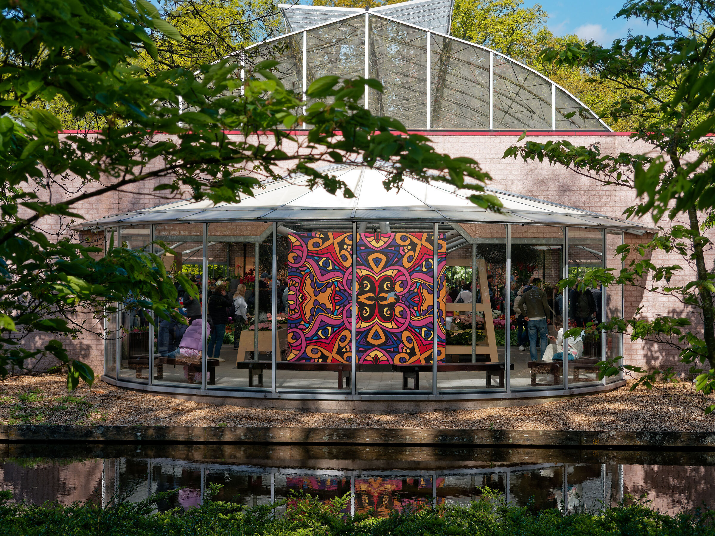 Greenhouses at Keukenhof
