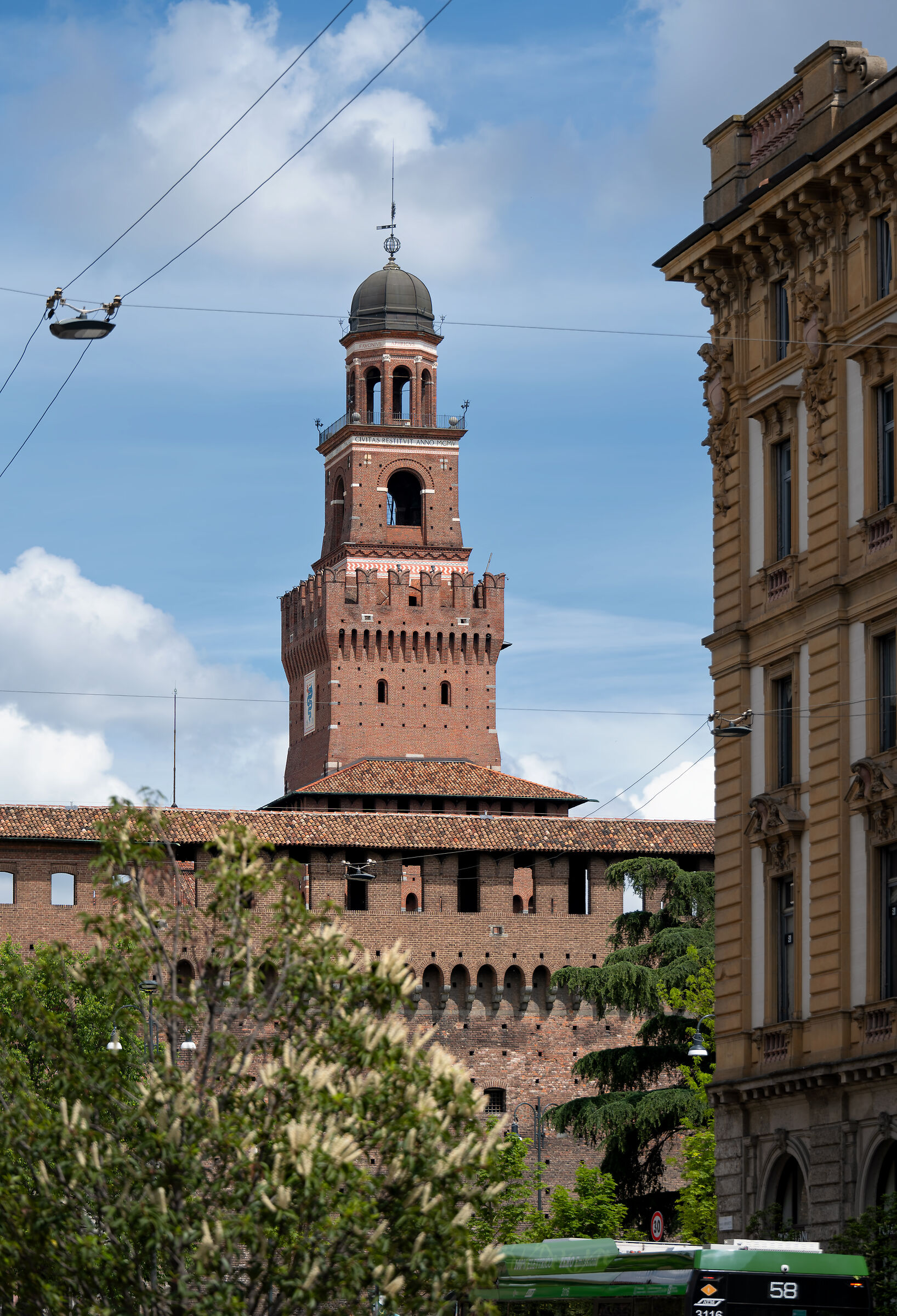 Torre del Filarete, Castello Sforzesco Milano
