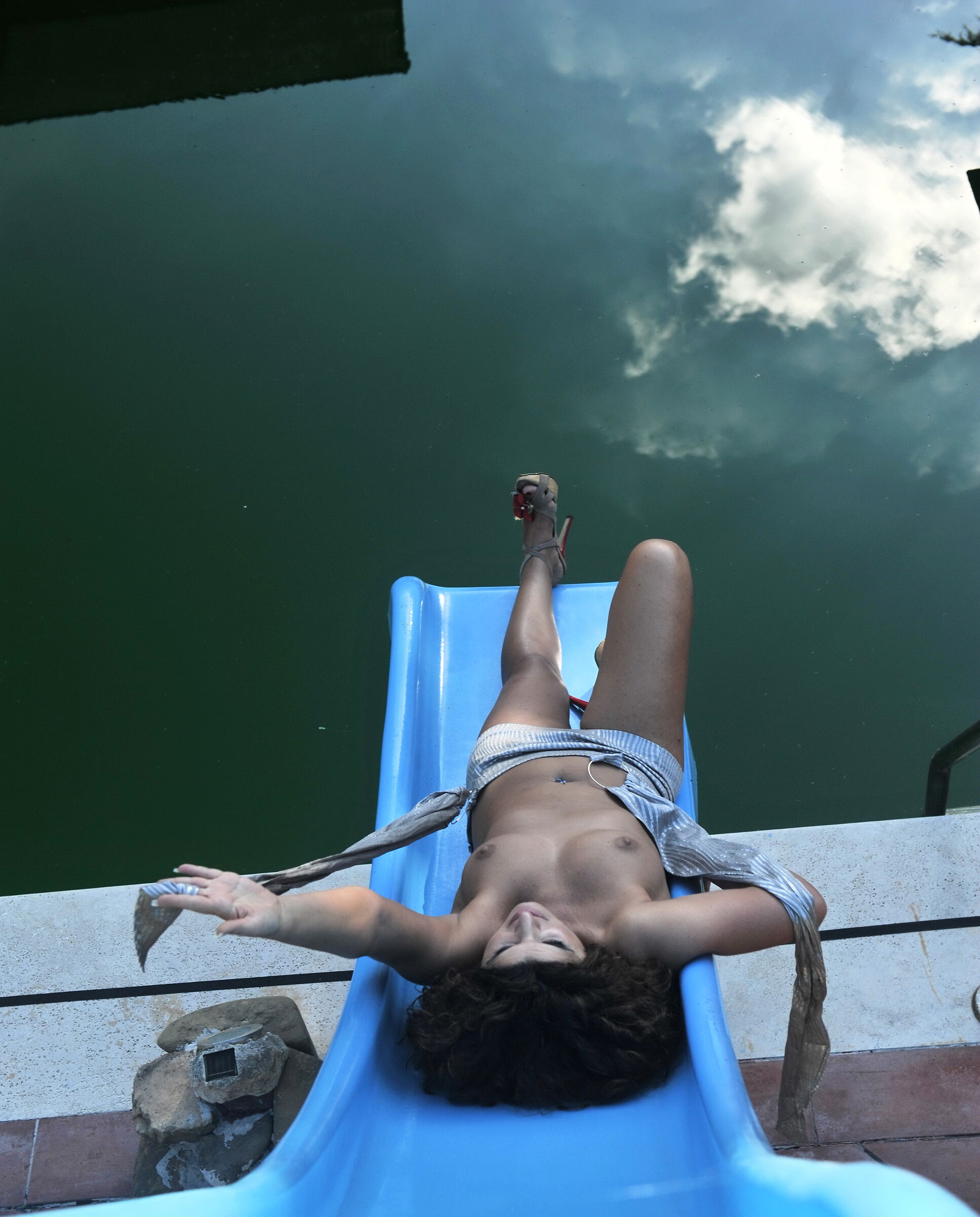 Il cielo in piscina