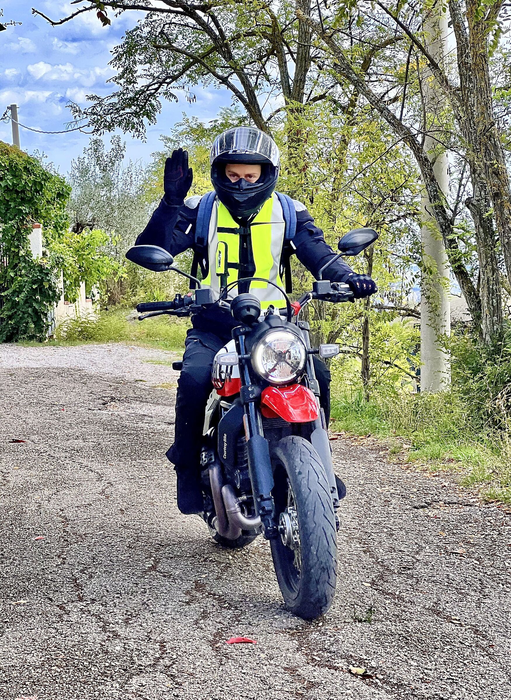 Hi Pa, back to Berlin!