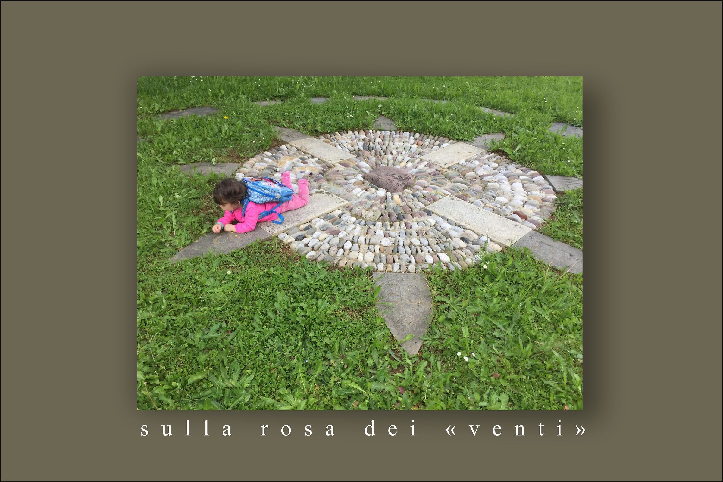 Noemi on the "compass rose"