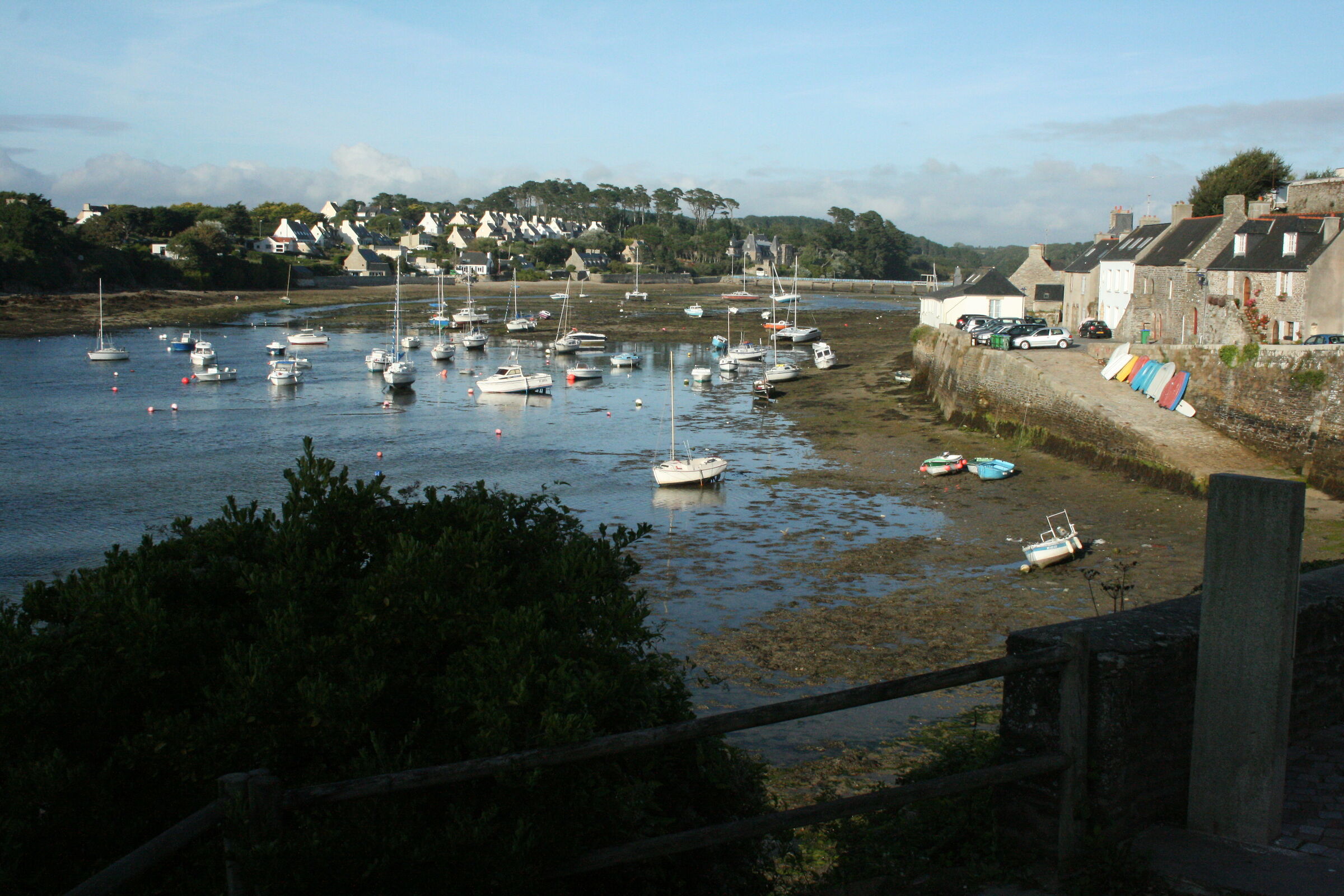 Brittany Le Conquet at low tide