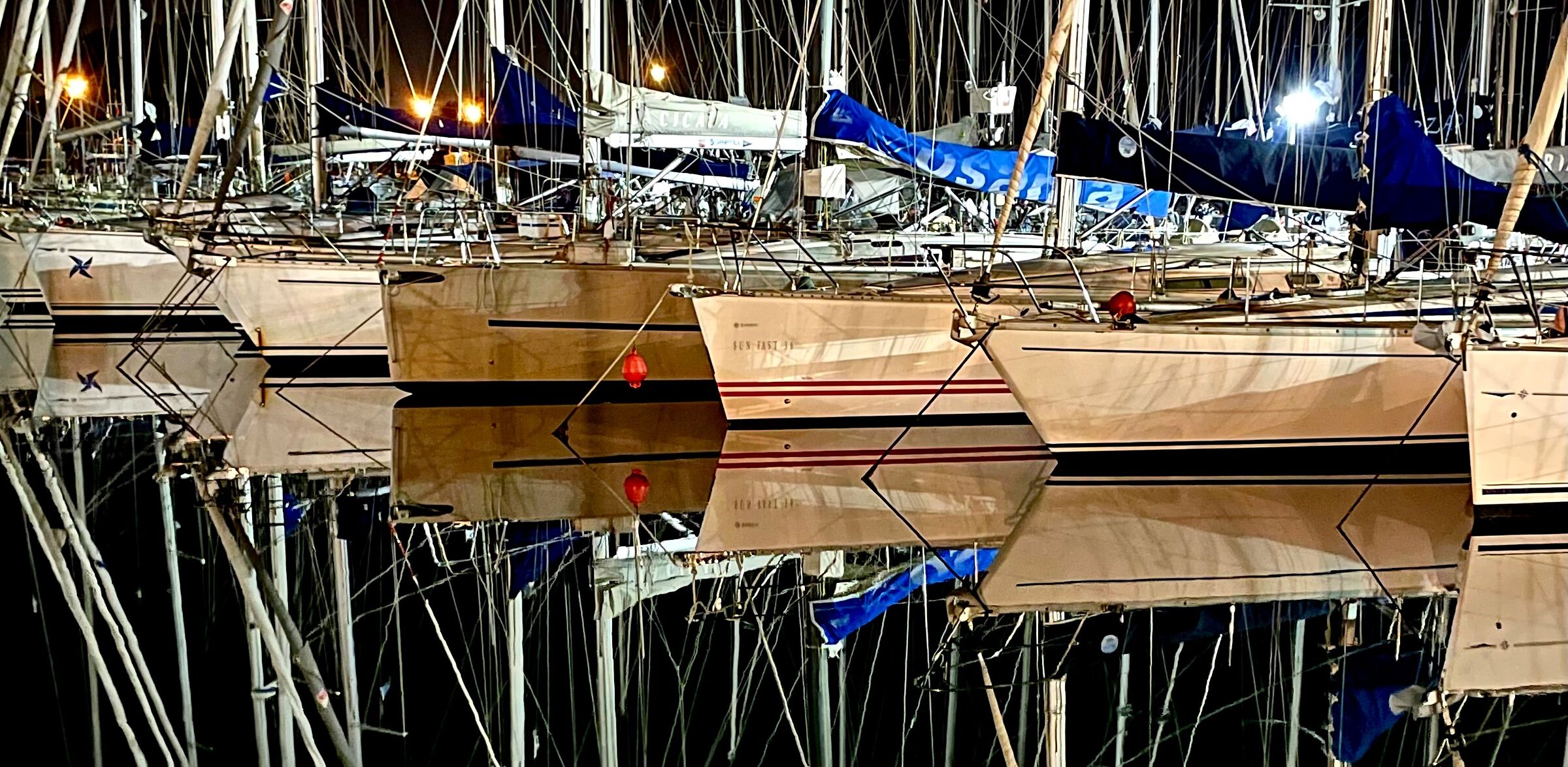 Tourist port in Palermo