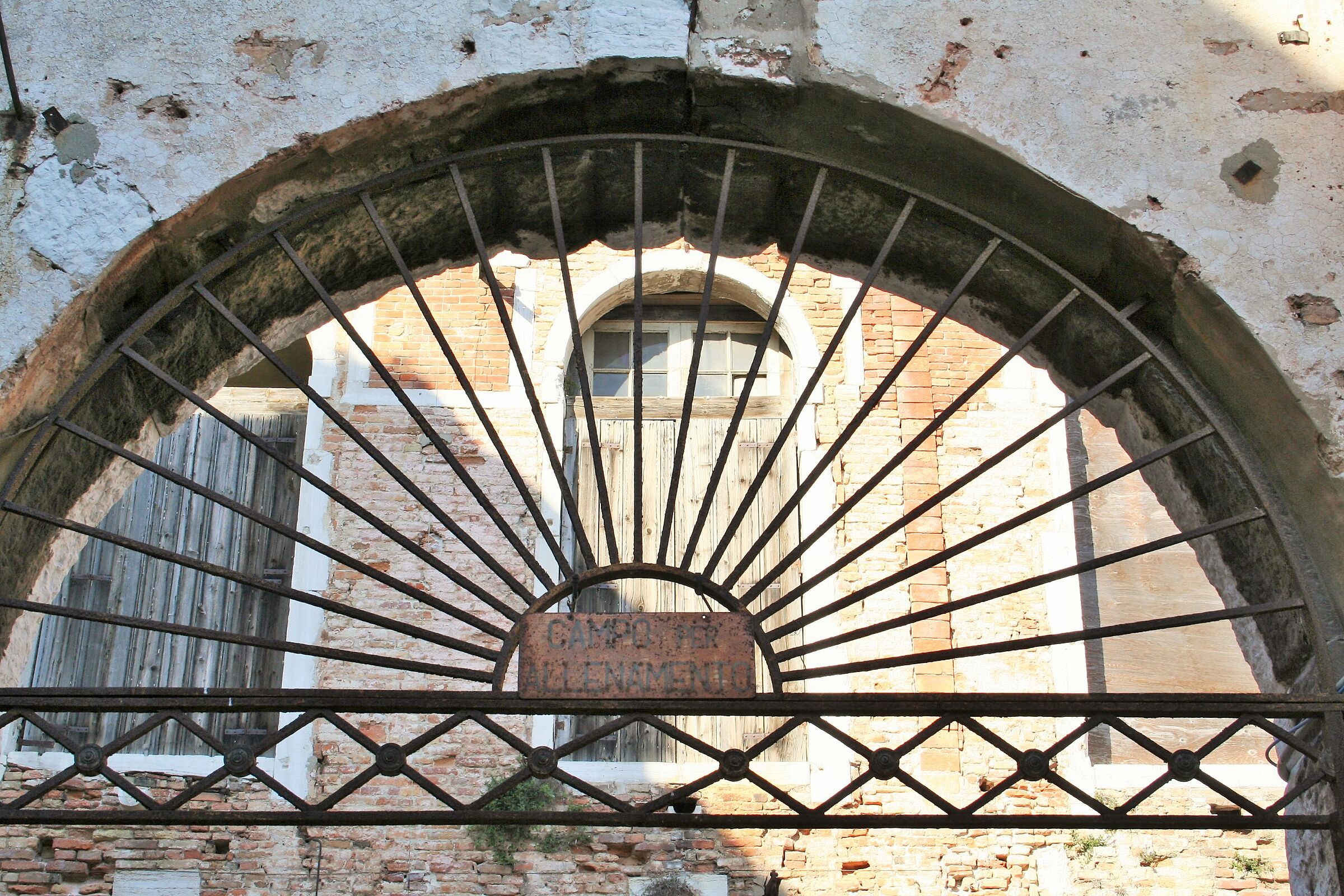 Campo per allenamento a Venezia