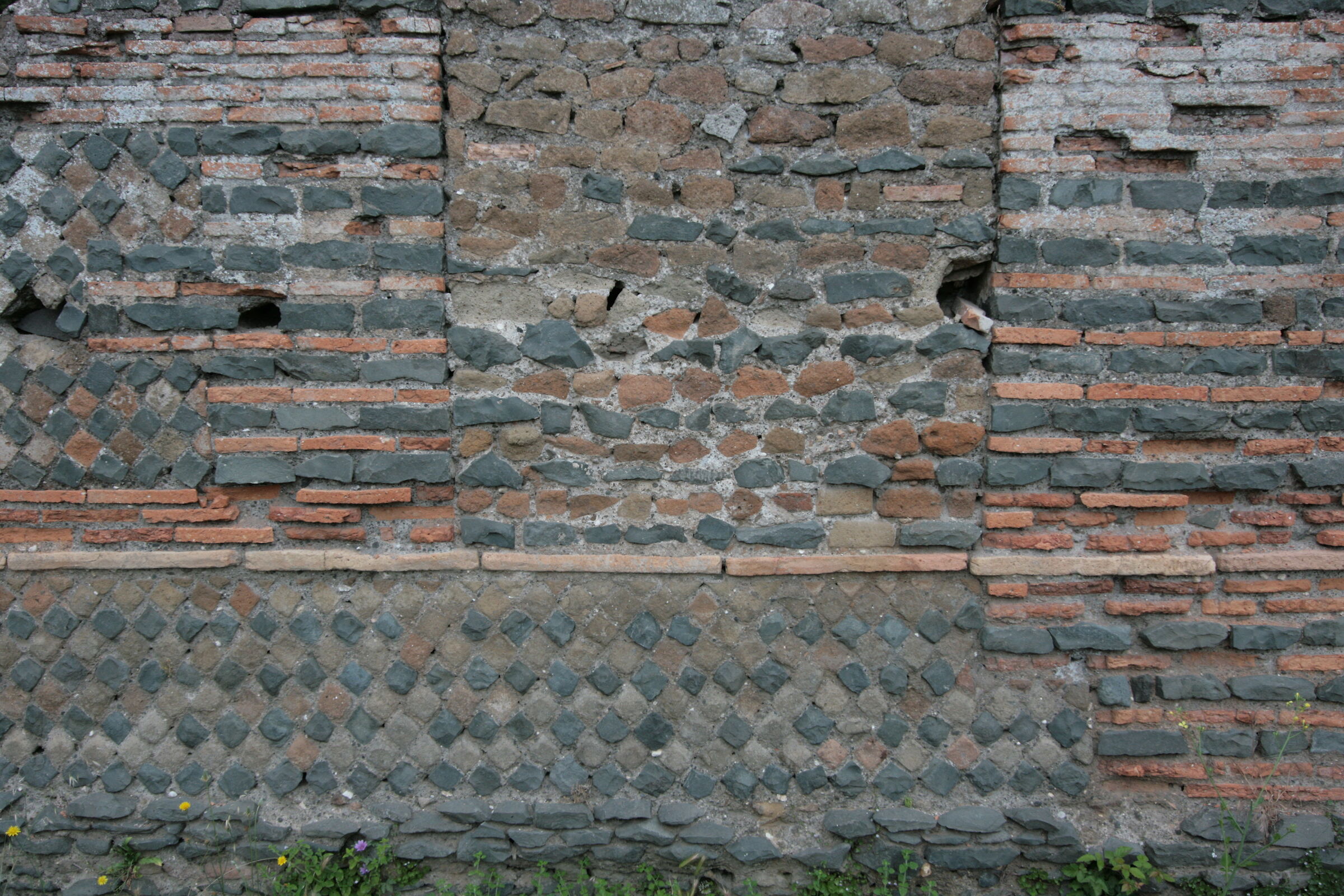 Ostia antica, murature